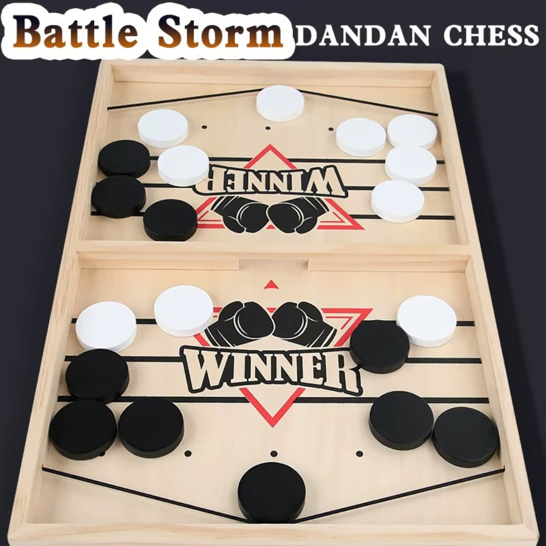 Fast Sling Puck Board Game Table Hockey Foosball Toys For Family Children*