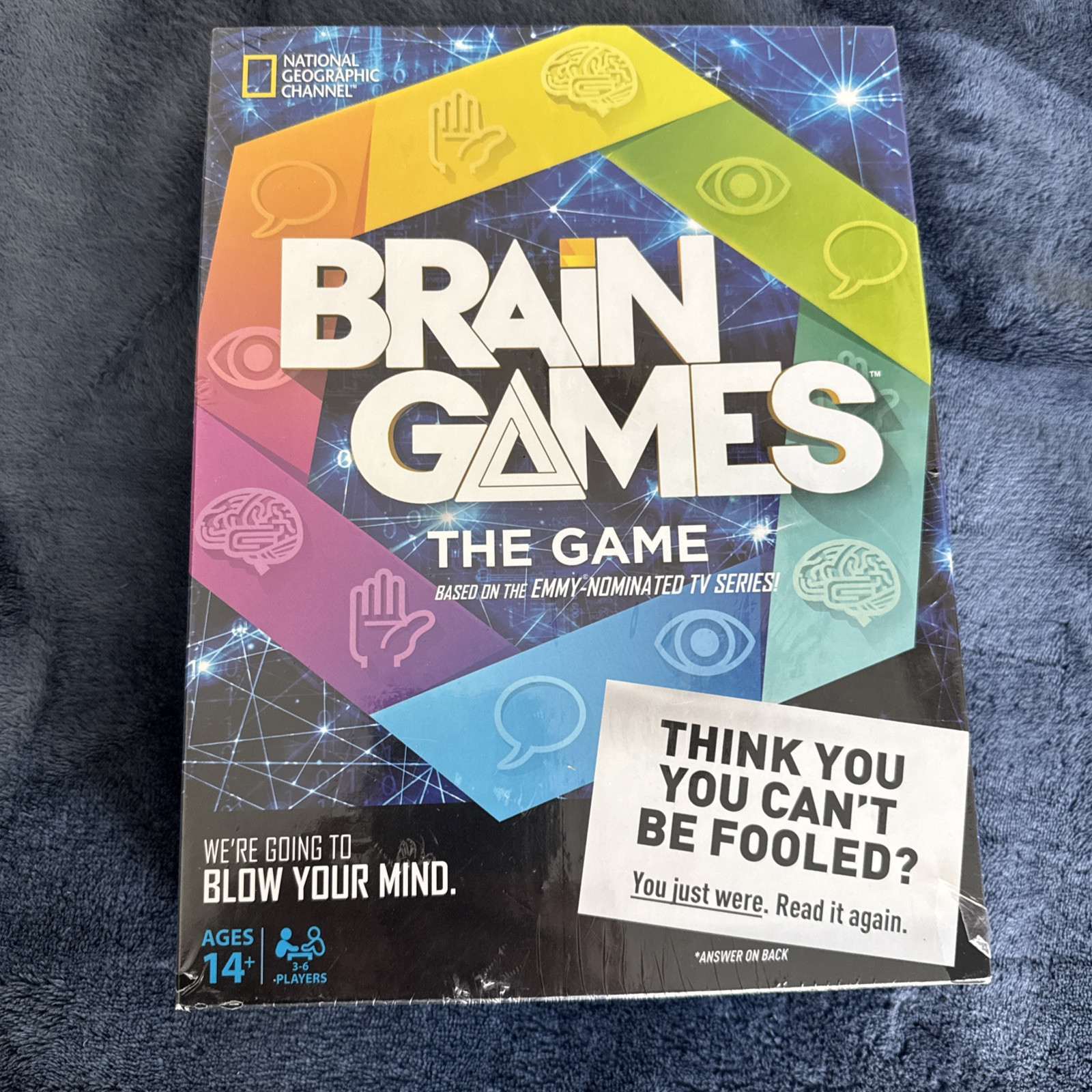 Brain Games Board Game – The National Geographic Channel NIB