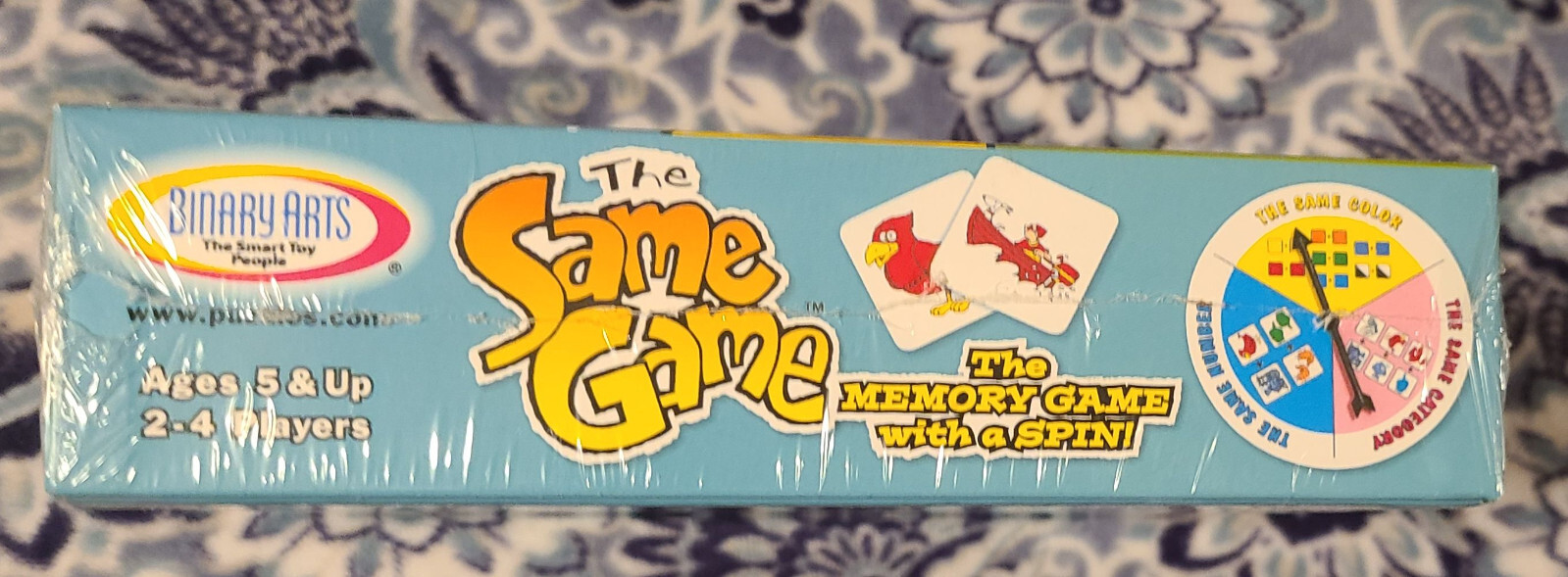 The Same Game The Memory Game With A Spin! From Binary Arts 2002 New 5 Years+++