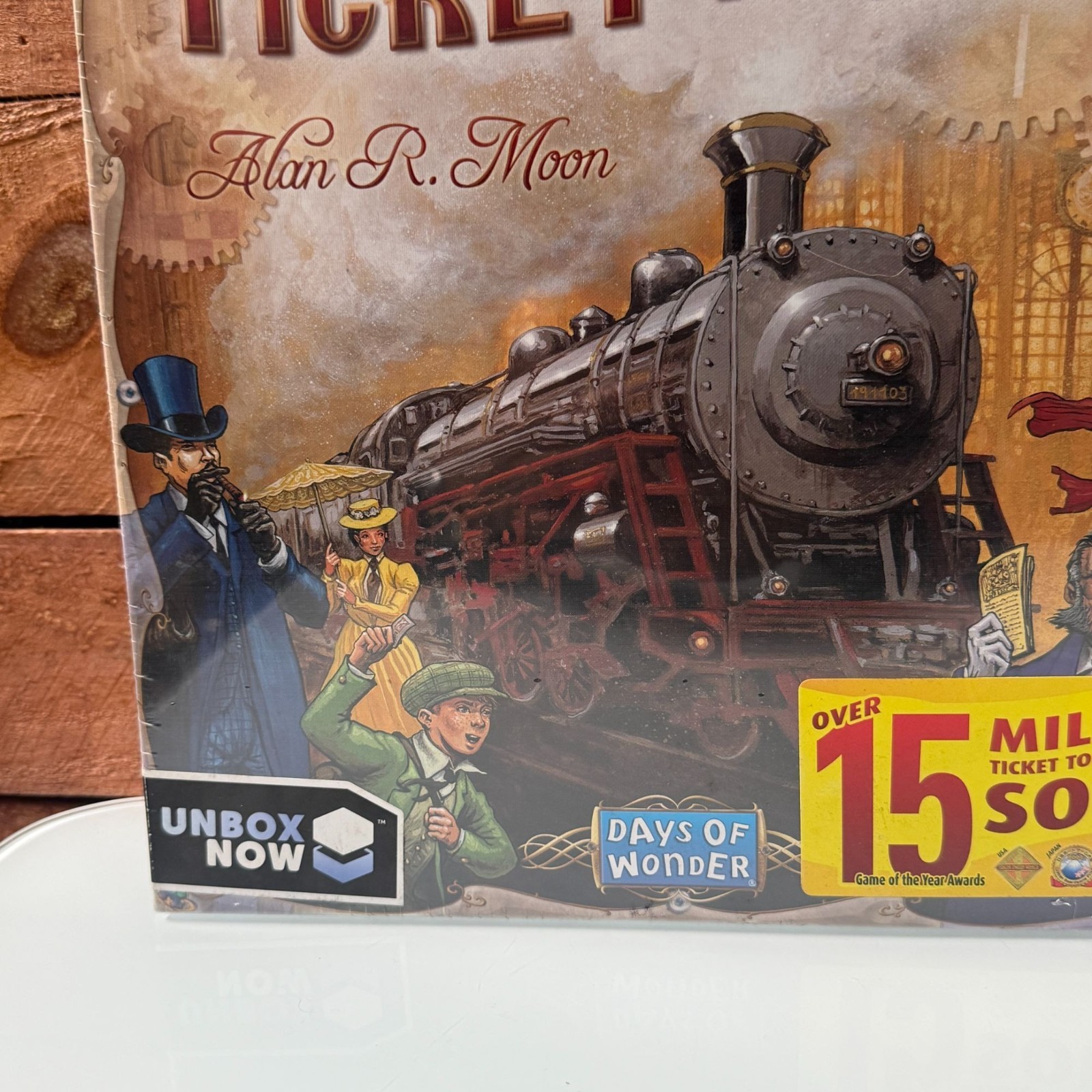 Ticket to Ride Board Game – A Cross-Country Train Adventure Strategy Game NEW