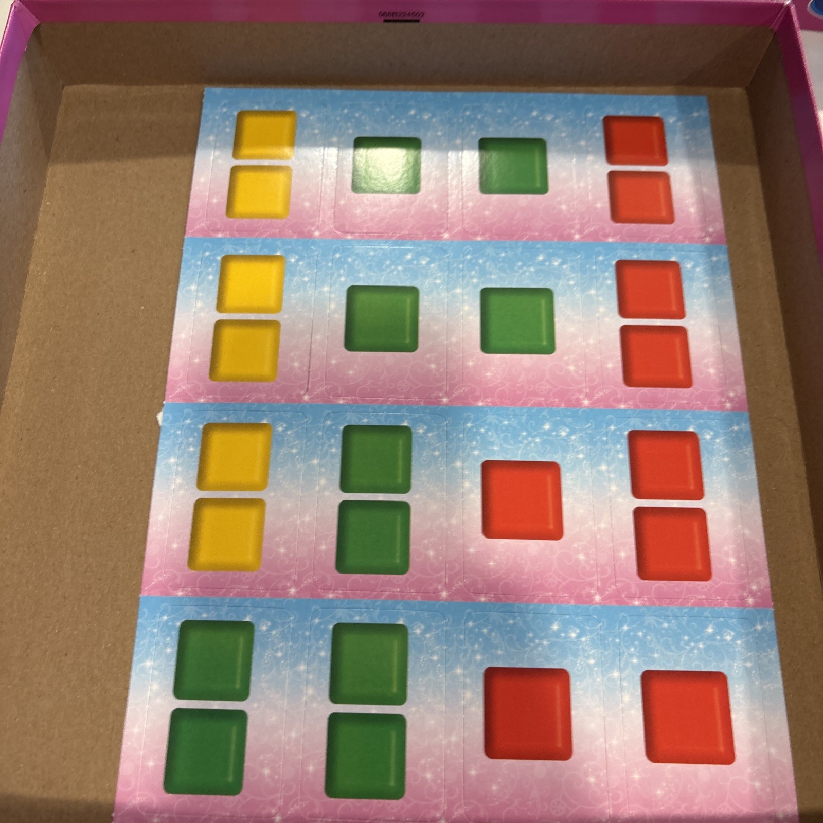 Candy Land Disney Princess Edition Board Game. For Parts. Board Broken.