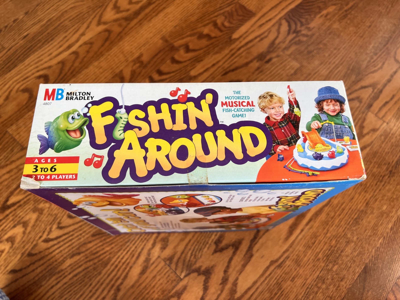 VTG 1997 Fishin’ Around Game Milton Bradley 100% COMPLETE! Works!