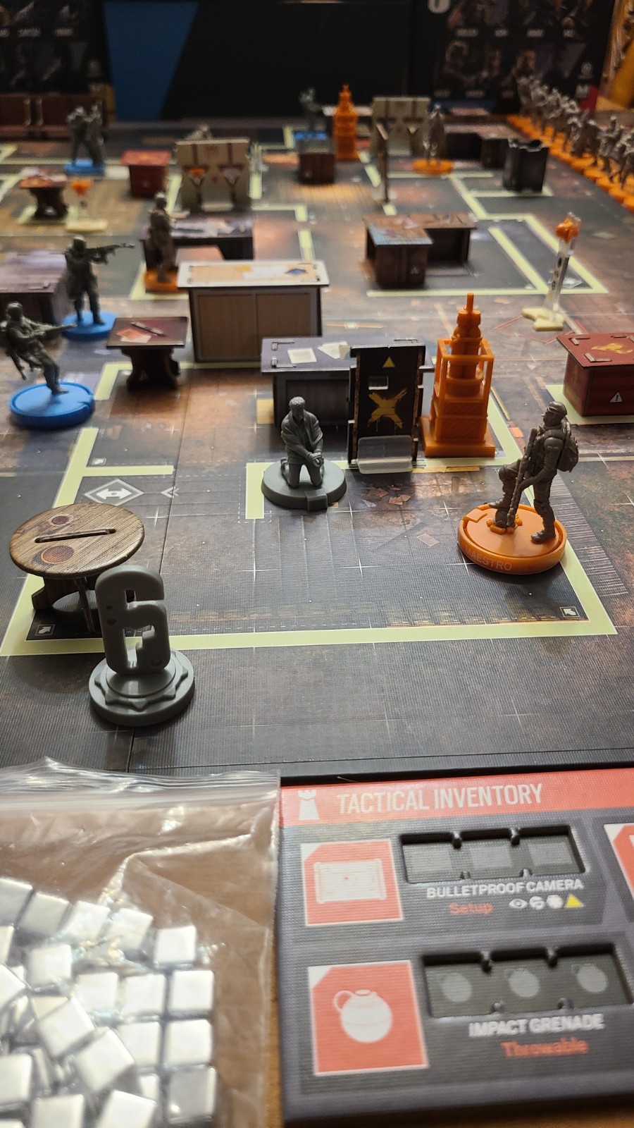 rainbow six siege board game: base game plus all maps and year 1 to 5 operators