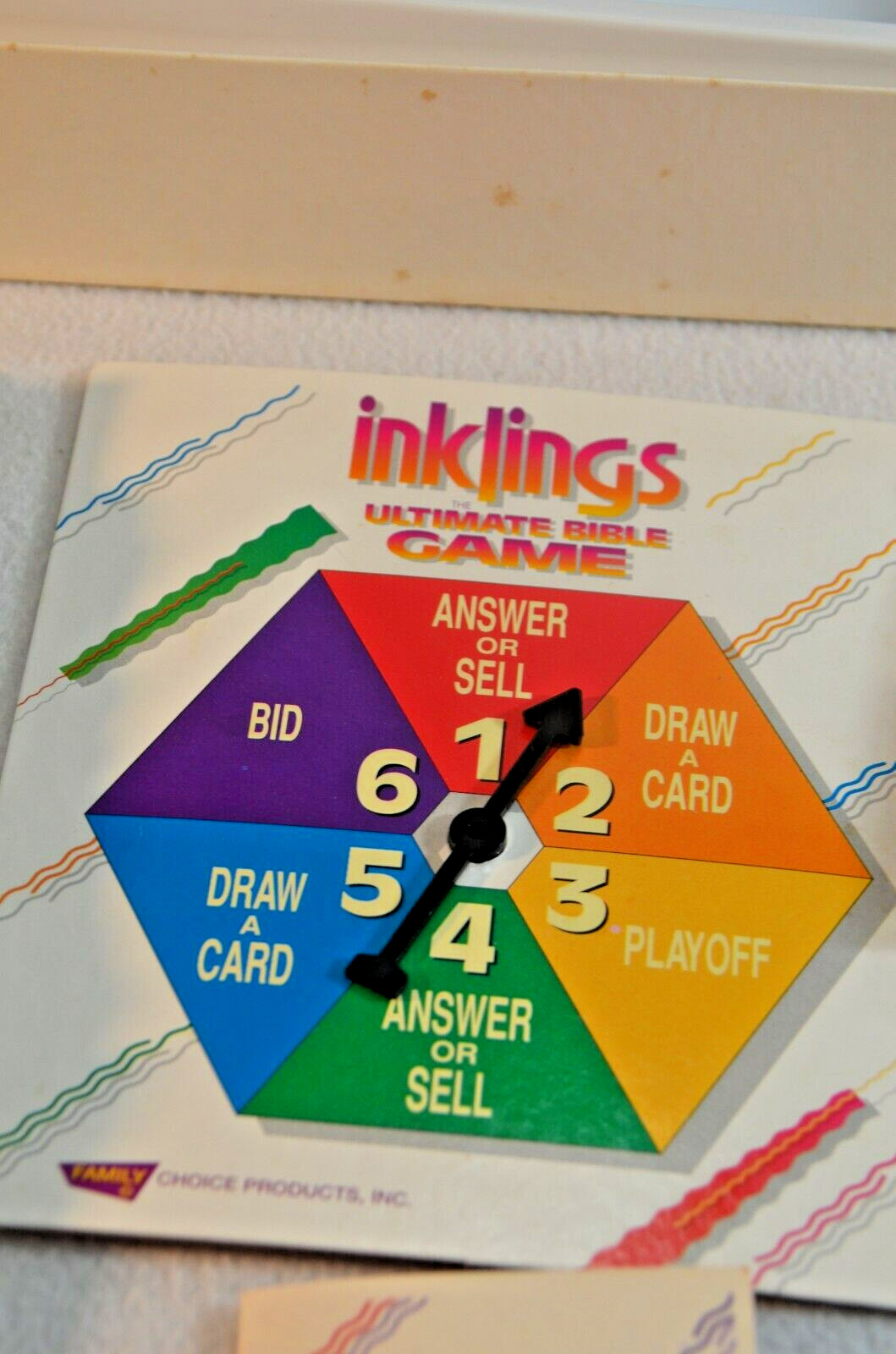 Inklings Board Game hte Ultimate Bible Game Family Choice Ages 8- Up Complete