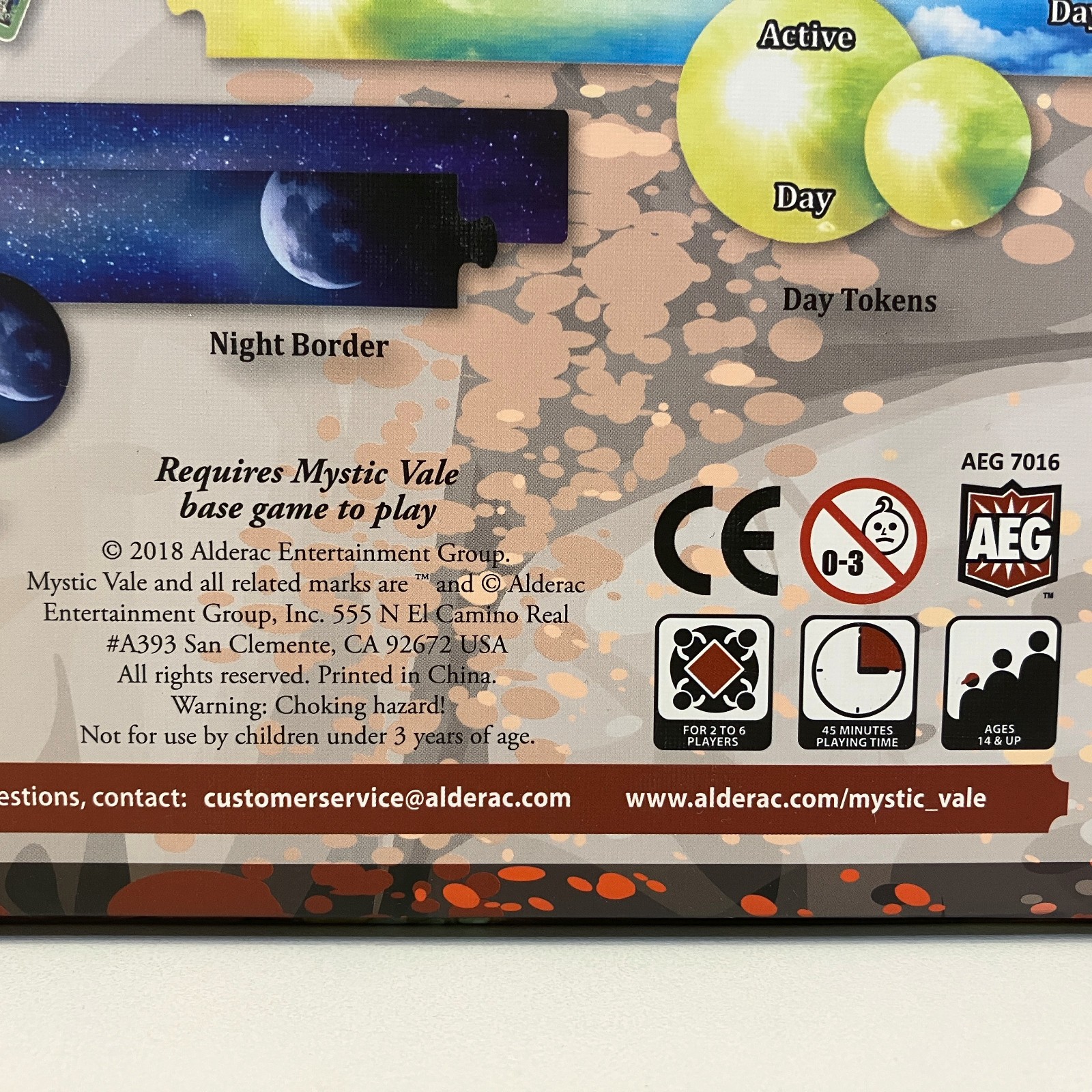 Mystic Vale Conclave Alderac Entertainment AEG 2018 Card Crafting Game Storage