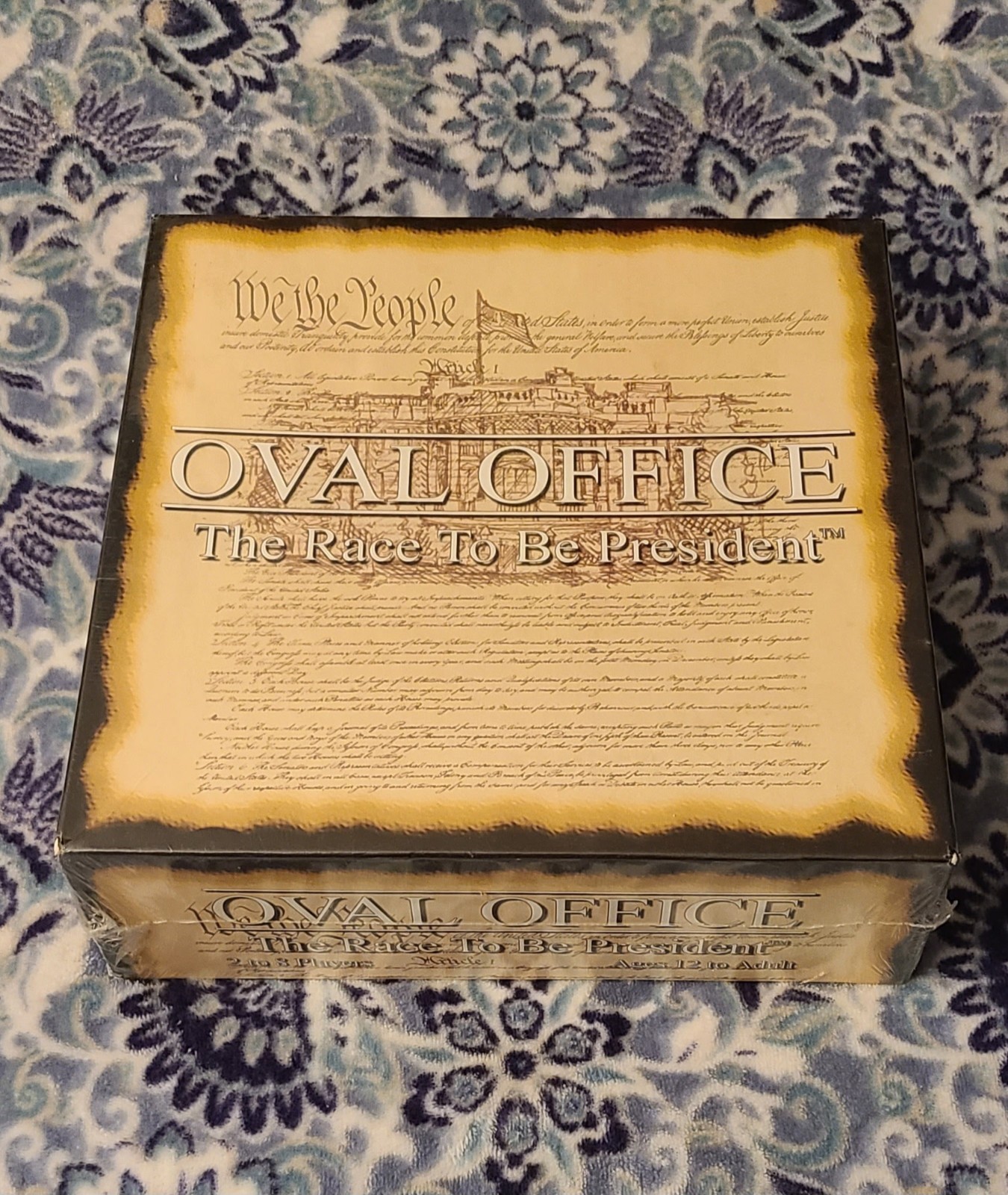 “The Race to Be President Board Game Oval Office” 2 To 8 Players New 12 To Adult