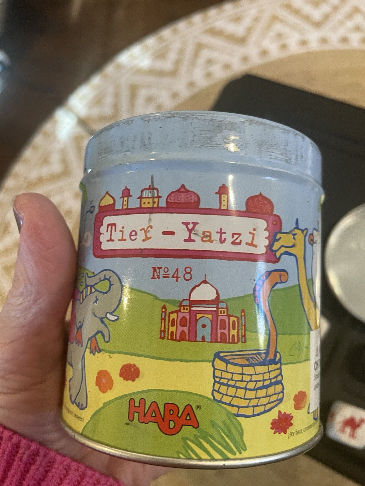Haba Animal Yahtzee Game In Tin