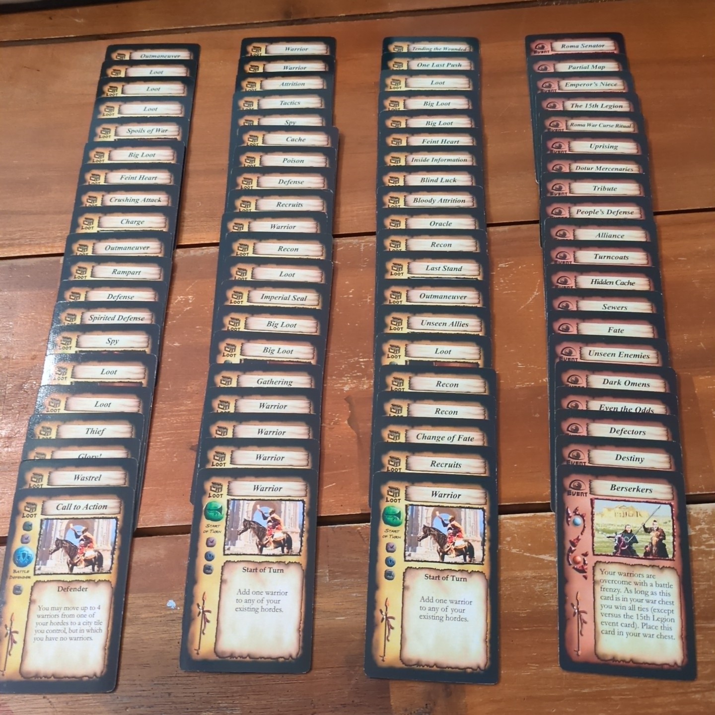 Battue Storm Of The Horse Lords Red Juggernaut Board Game