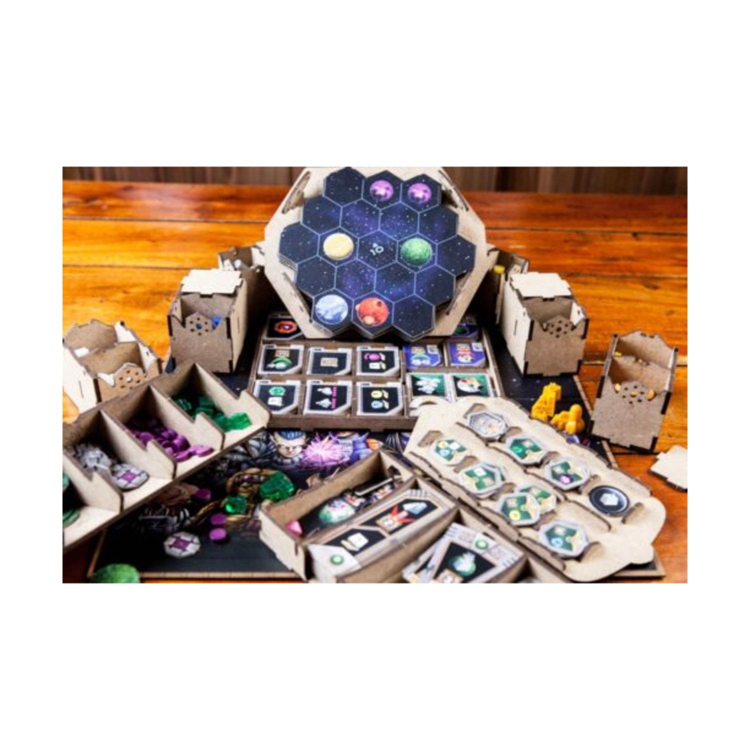 Dicetroyers Organizer/Insert Gaia Project Insert New