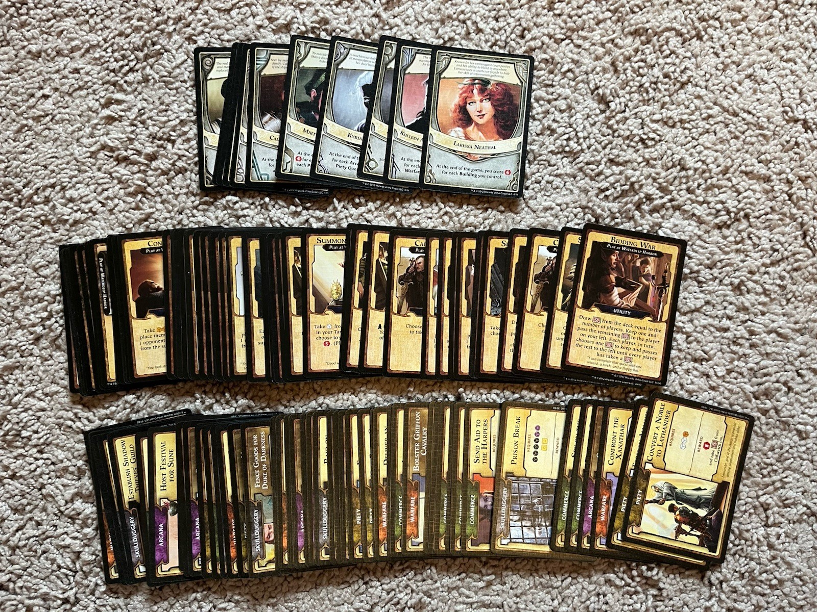 Lords of Waterdeep Dungeons and Dragons Board Game Wizards of the Coast Complete