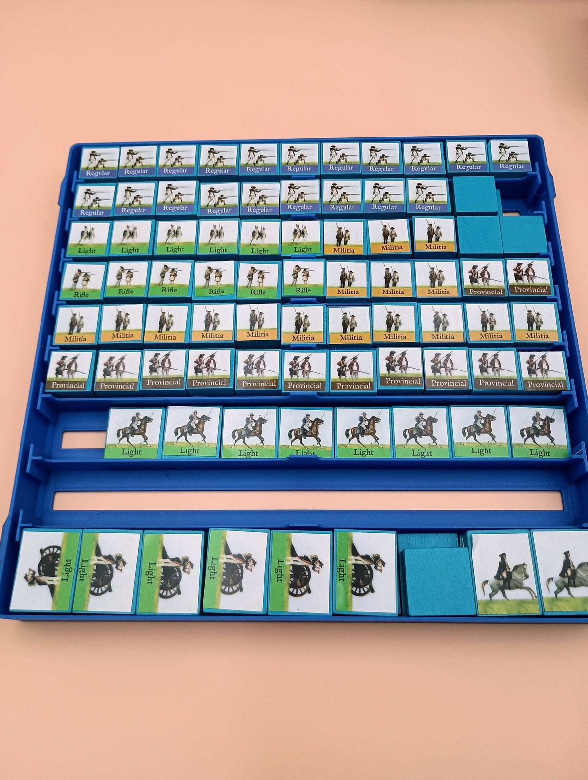 Commands and Colors Tricorne Game Organizer & Unit Storage Trays
