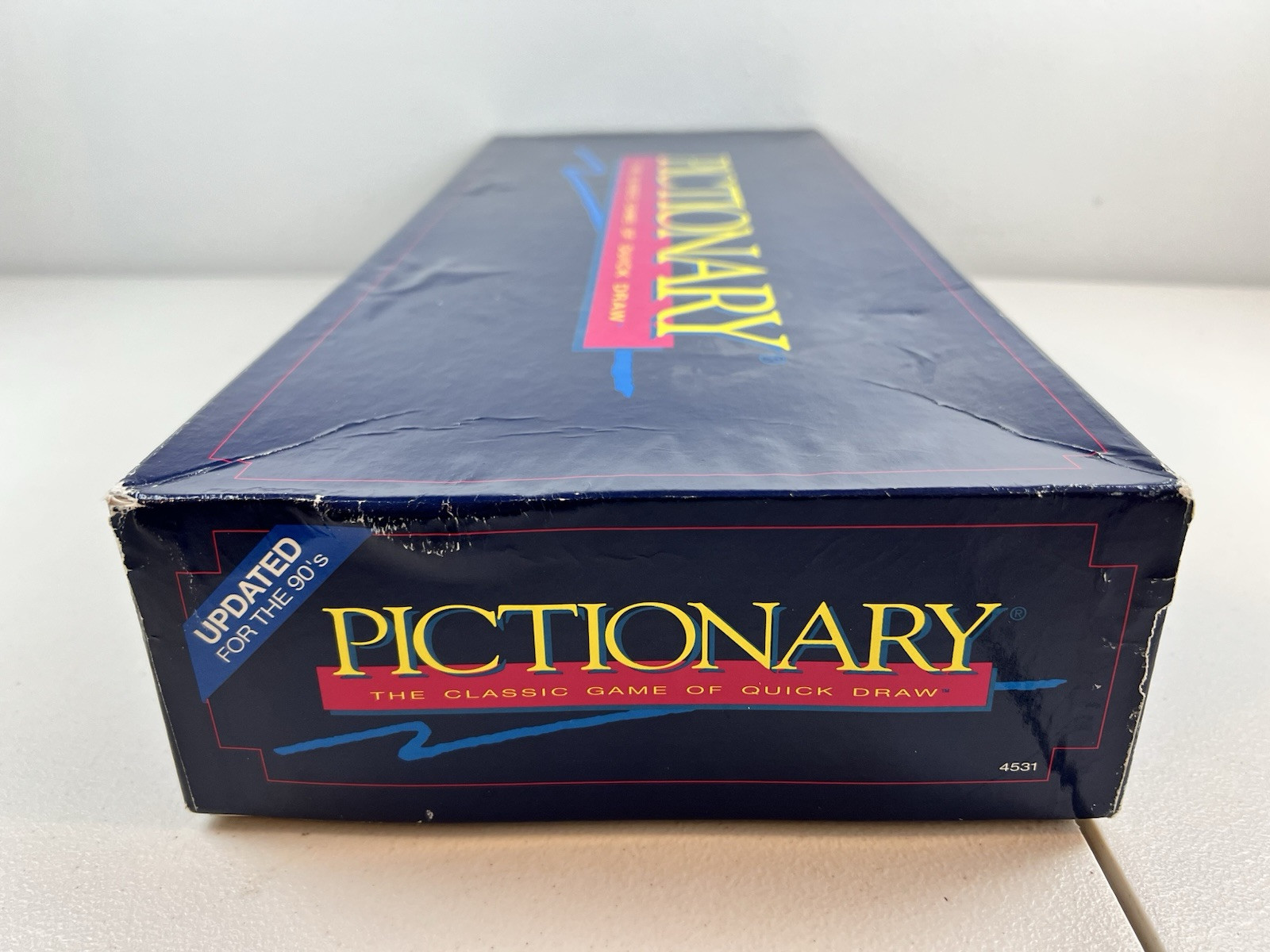 Vintage PICTIONARY 1993 Classic Board Game of Quick Draw Ships Complete