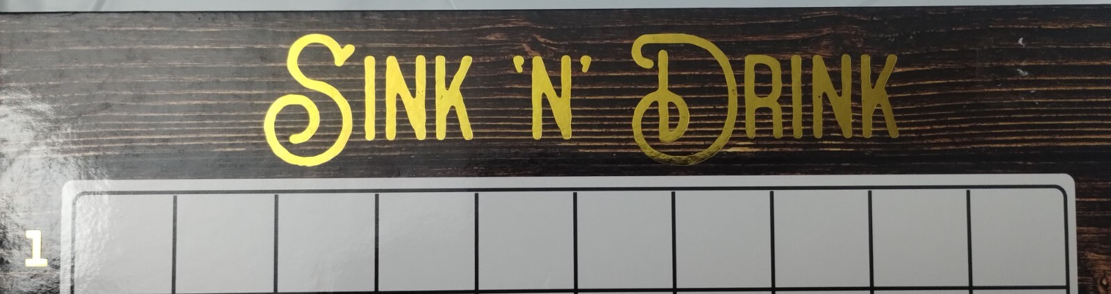 TMD Holdings Sink ‘N’ Drink Adult Drinking Game – When You Sink, They Drink New