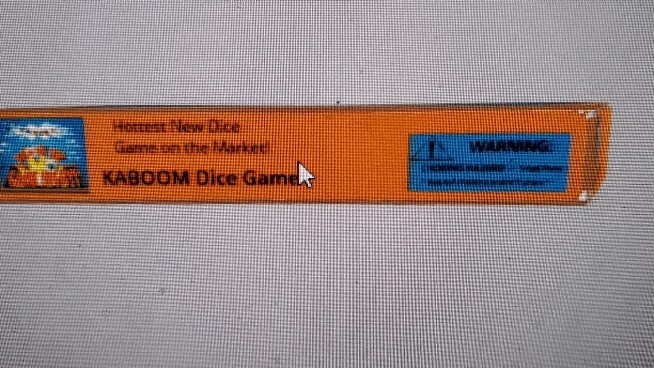 KABOOM DICE GAME Dice Game Fast, Fun, Easy to Play & Learn – Free Shipping