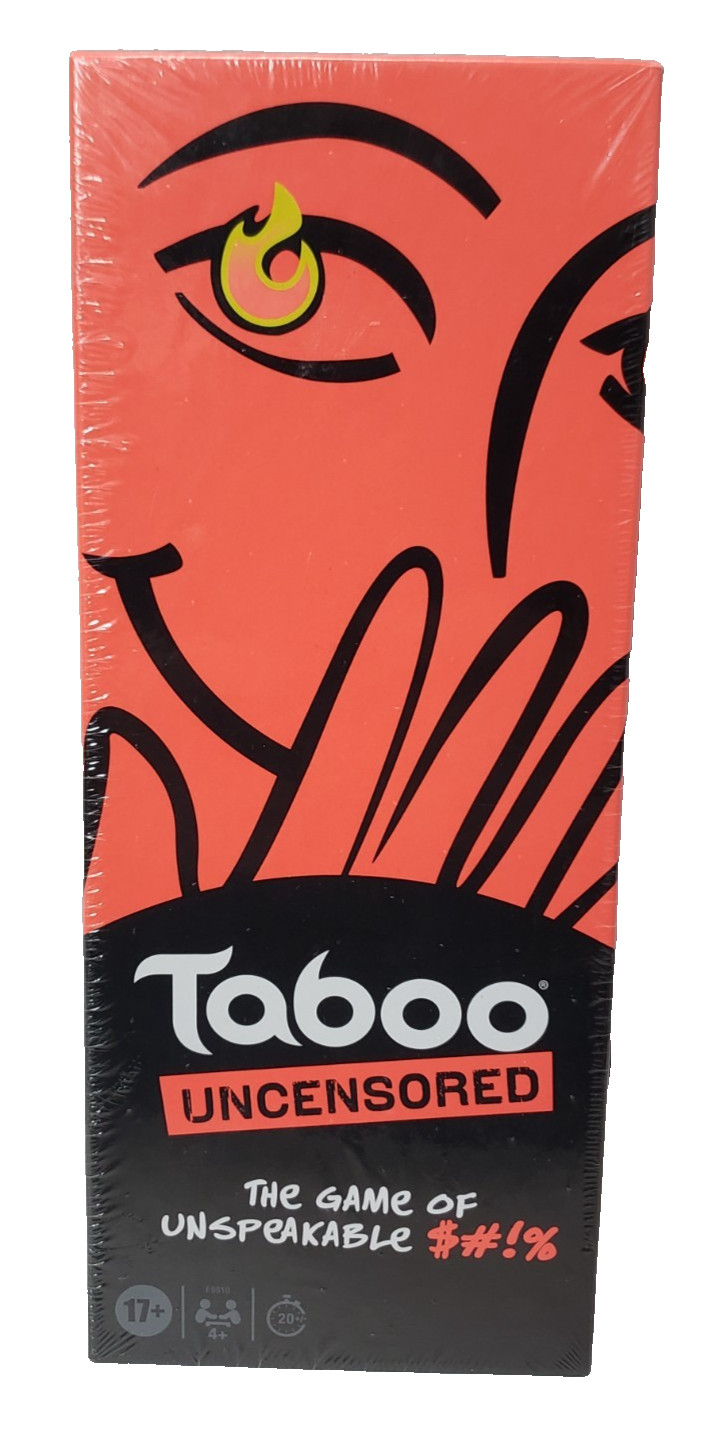 Hasbro Gaming Taboo Uncensored Board Game for Adults Ages 17+
