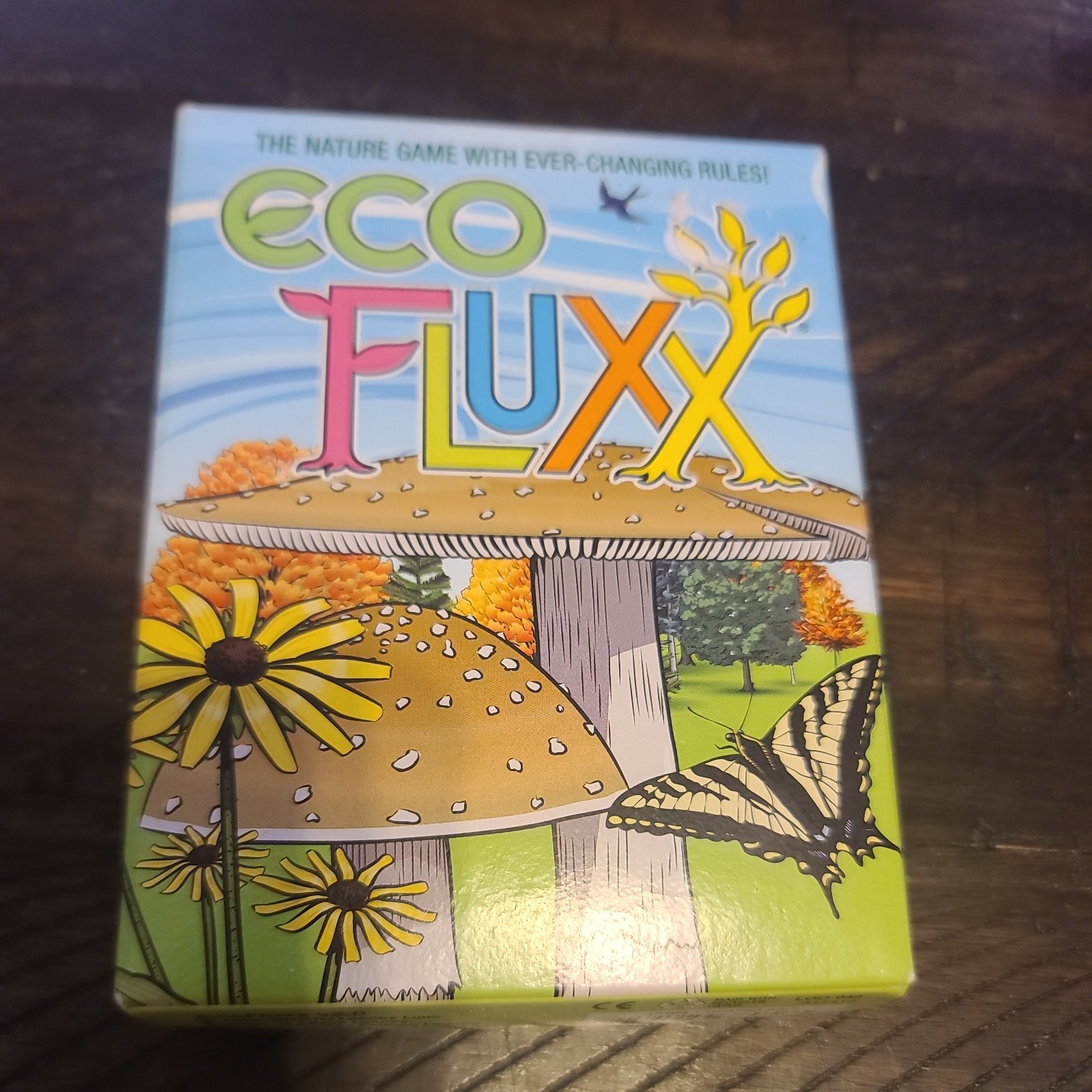 Eco Fluxx v2.0 card game, nature game with ever changing rules 2005-2010
