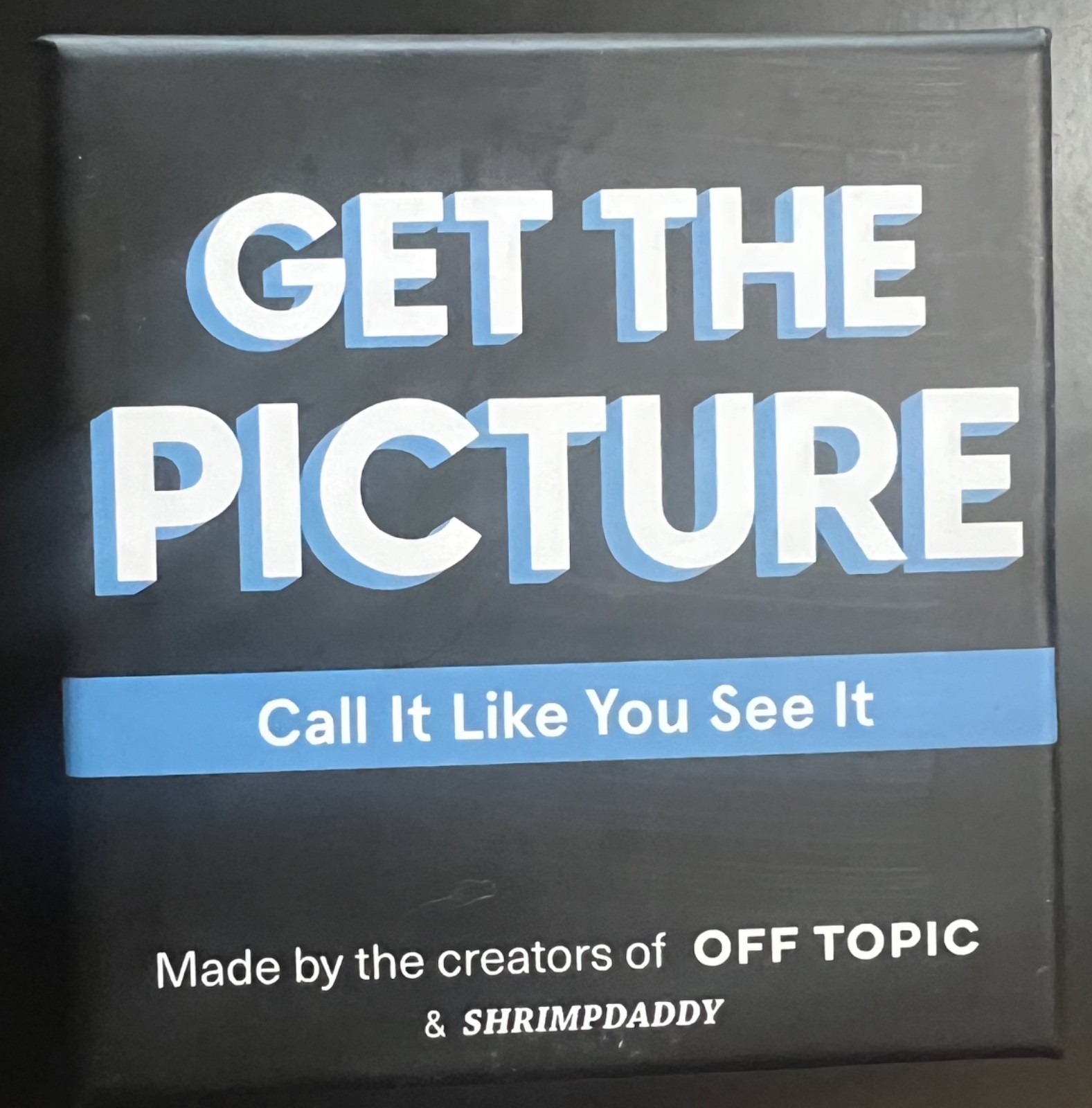 OPEN BOX GET THE PICTURE CARDS – Call It Like You See It