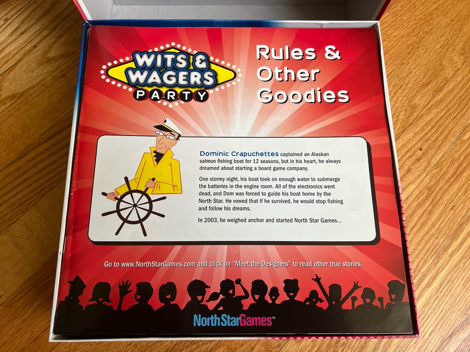 Wits and Wagers Party Edition Complete North Star Games 2013 Family Board Game