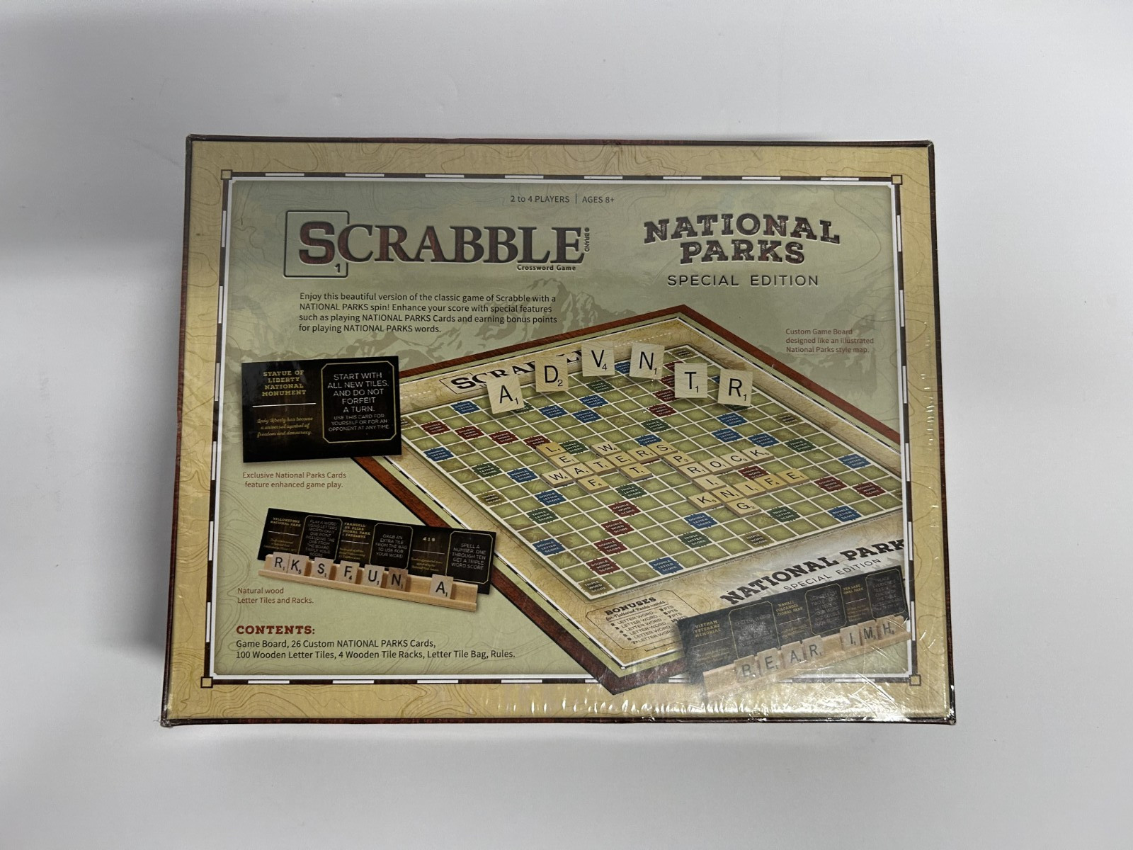 SCRABBLE: National Parks Special Edition- Brand New Sealed. -FREE SHIPPING-