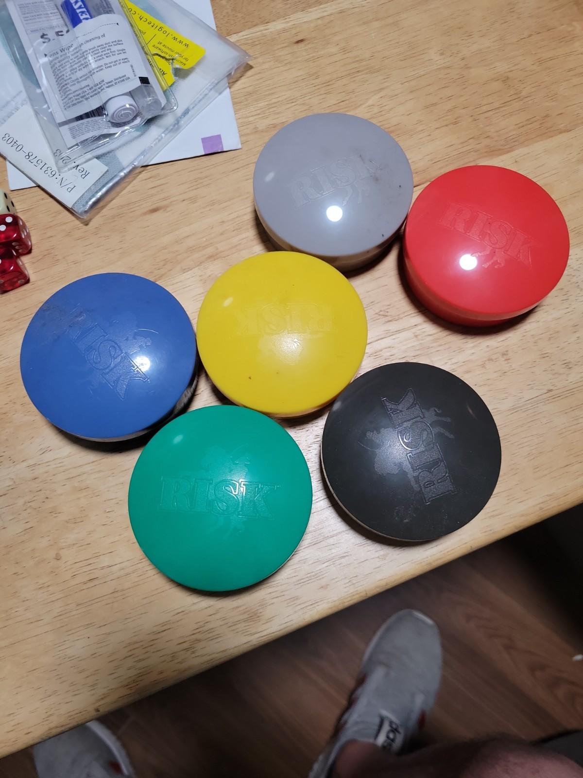 RISK The Game Of Global Domination Army Containers