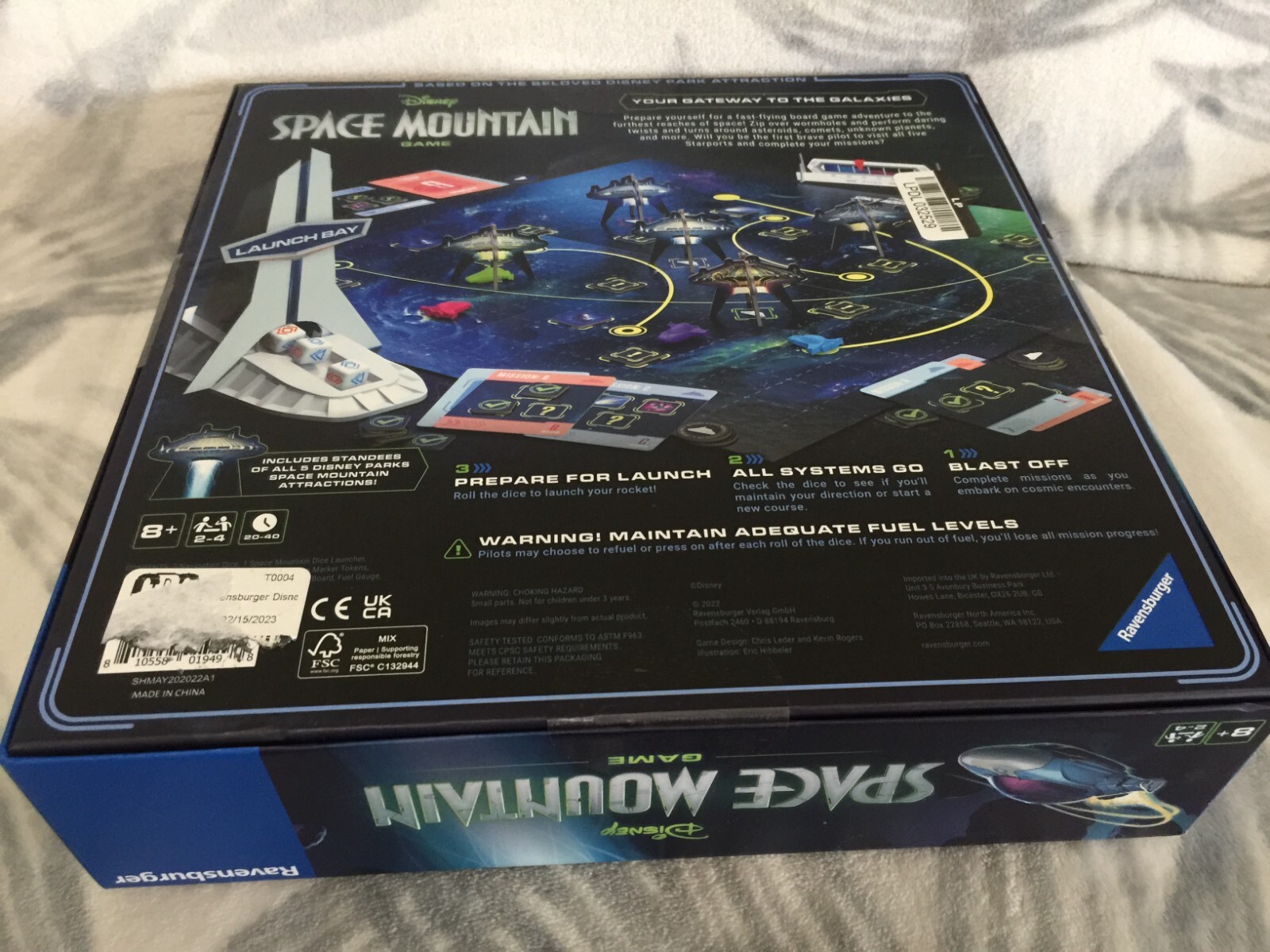 Disney Space Mountain, All Systems Go – an Exciting Racing Game Based on The Cla