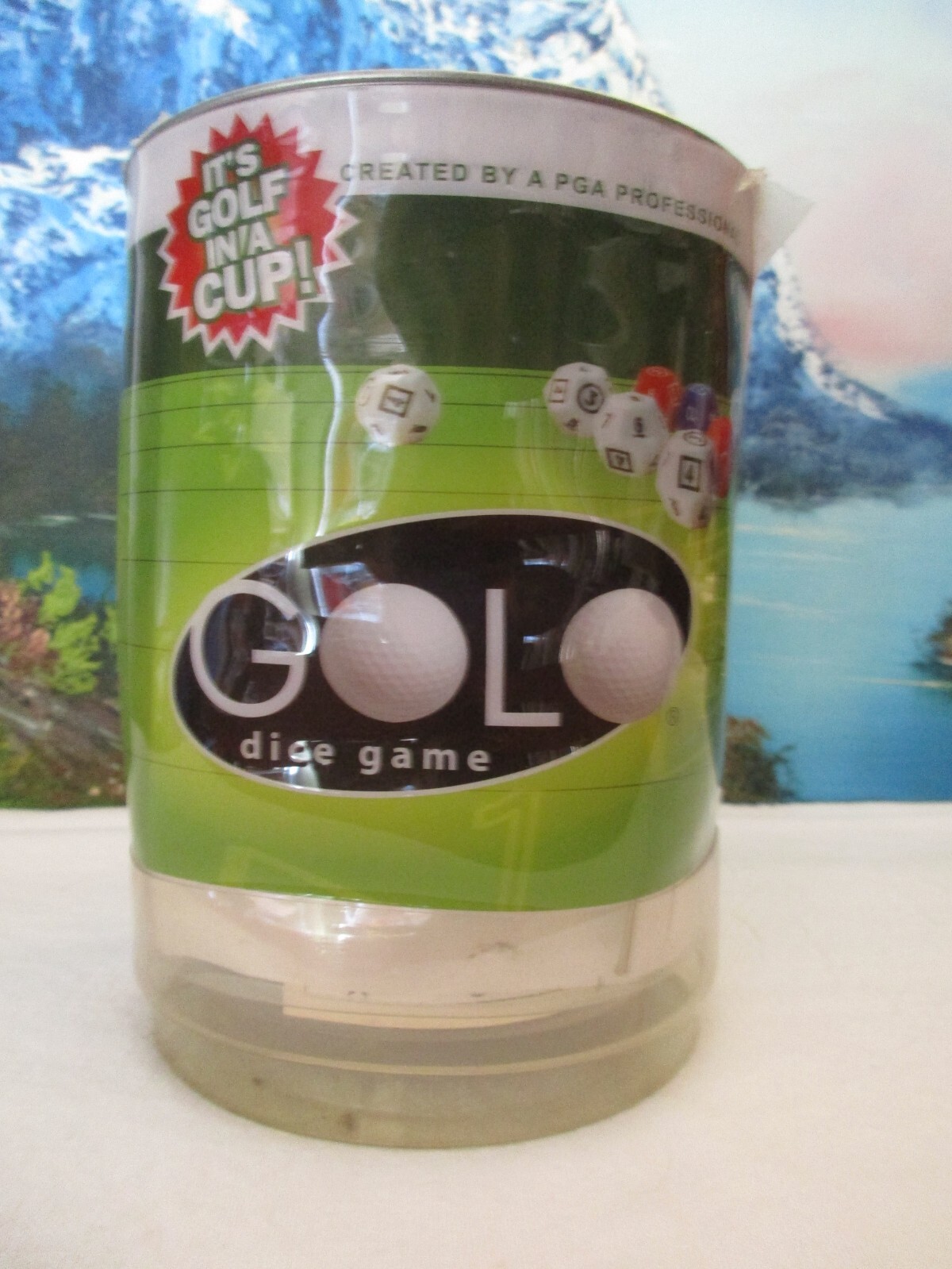 Golo Golf Dice Game By IGOLO “It’s Golf In Cup” 1 or More Players 8&Up, Complete