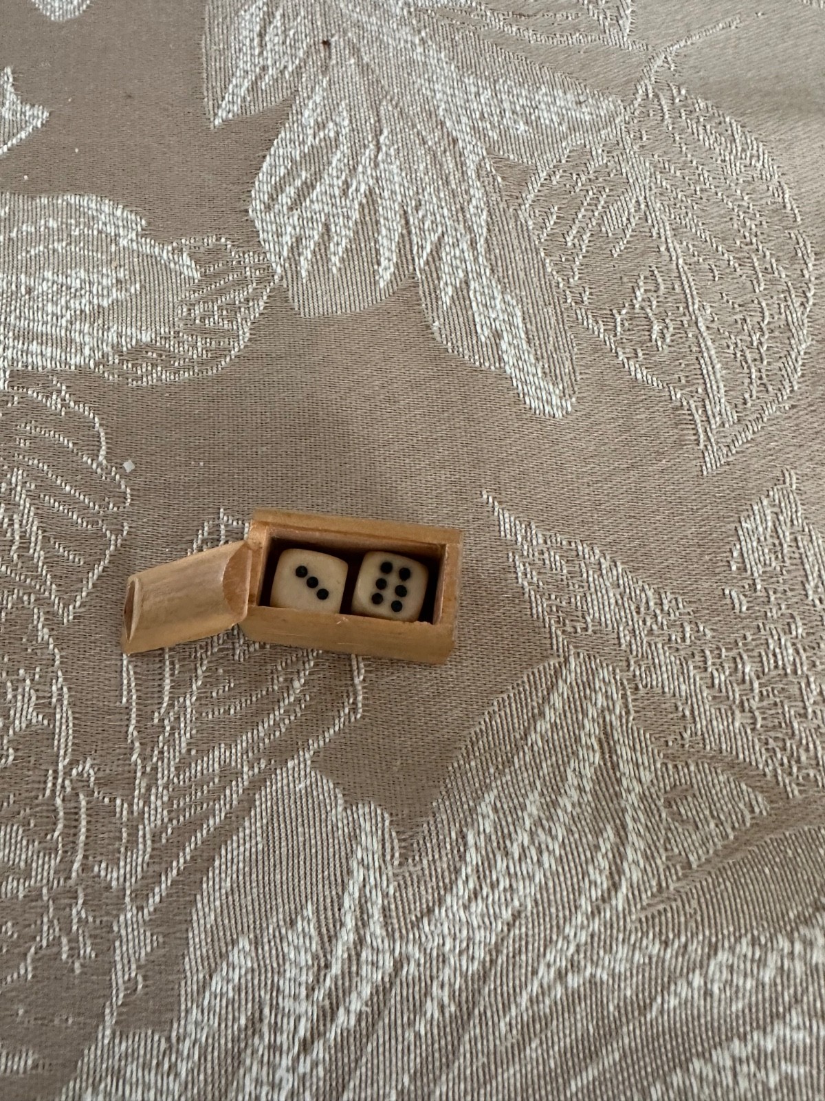 Vintage Mah Jongg Set 1923 Bone and Bamboo