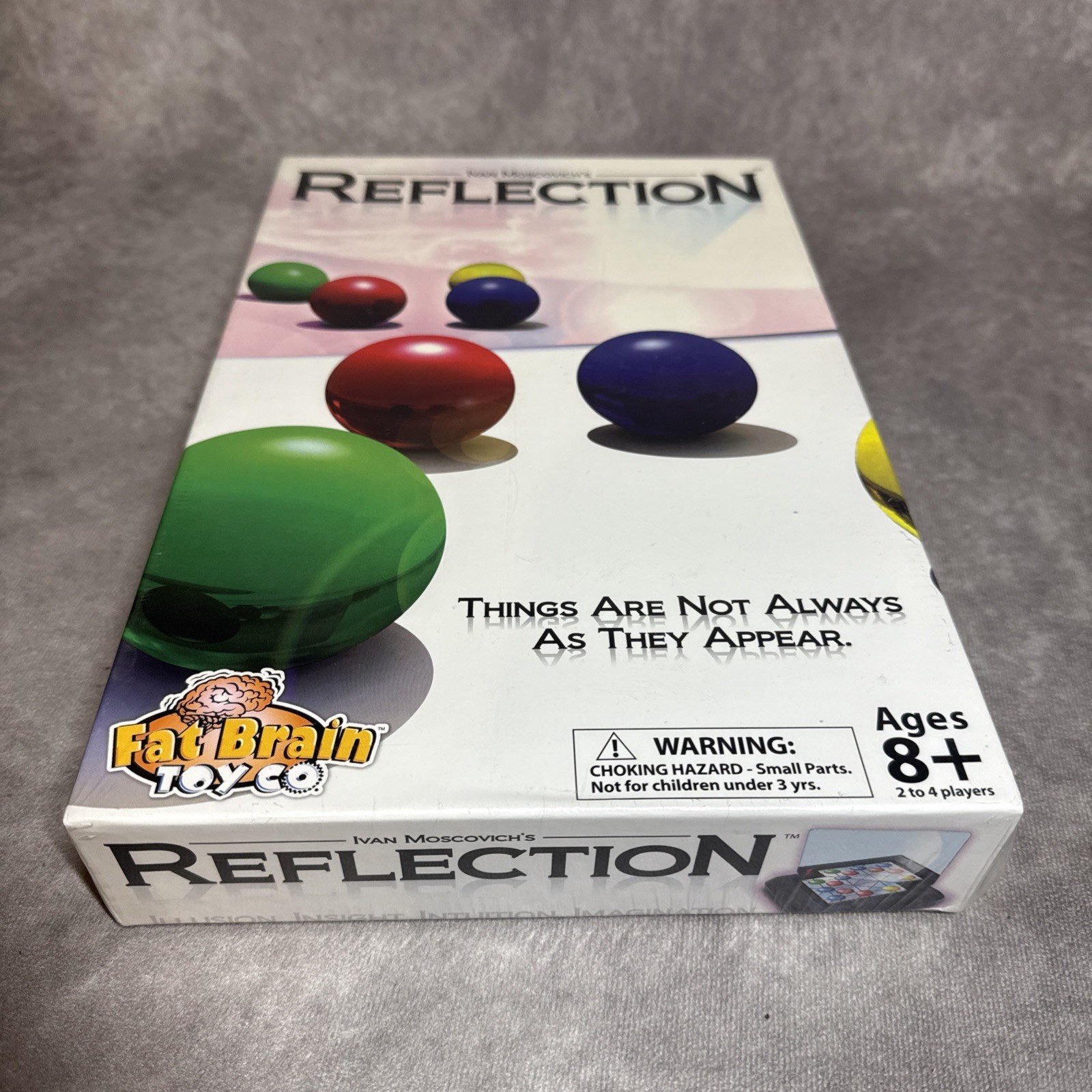 Fat Brain Reflections Brain Teaser Puzzle Game Mirror Logic Challenge