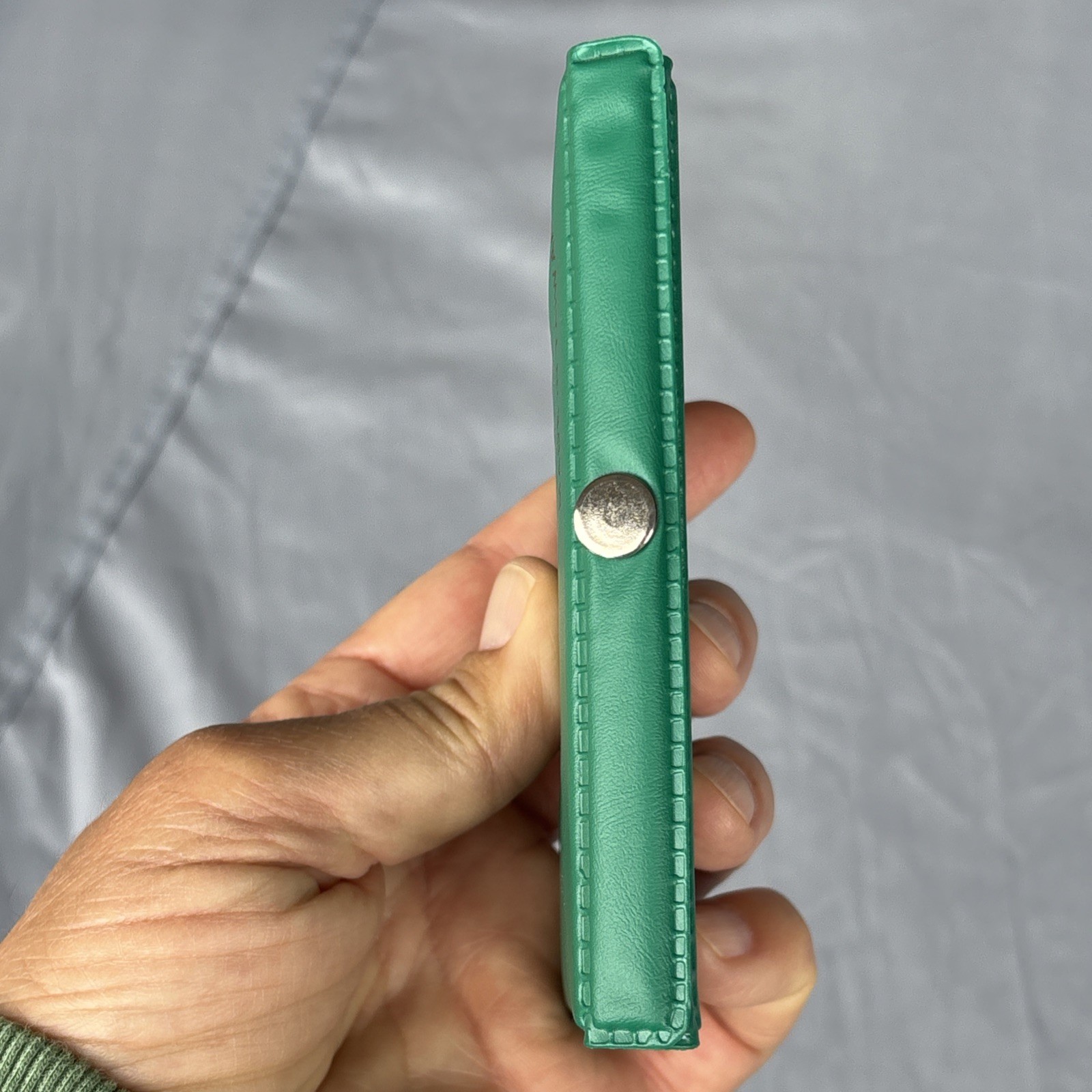 Vintage Double Six Dominoes Set in the Original Green Vinyl Case Made in Taiwan