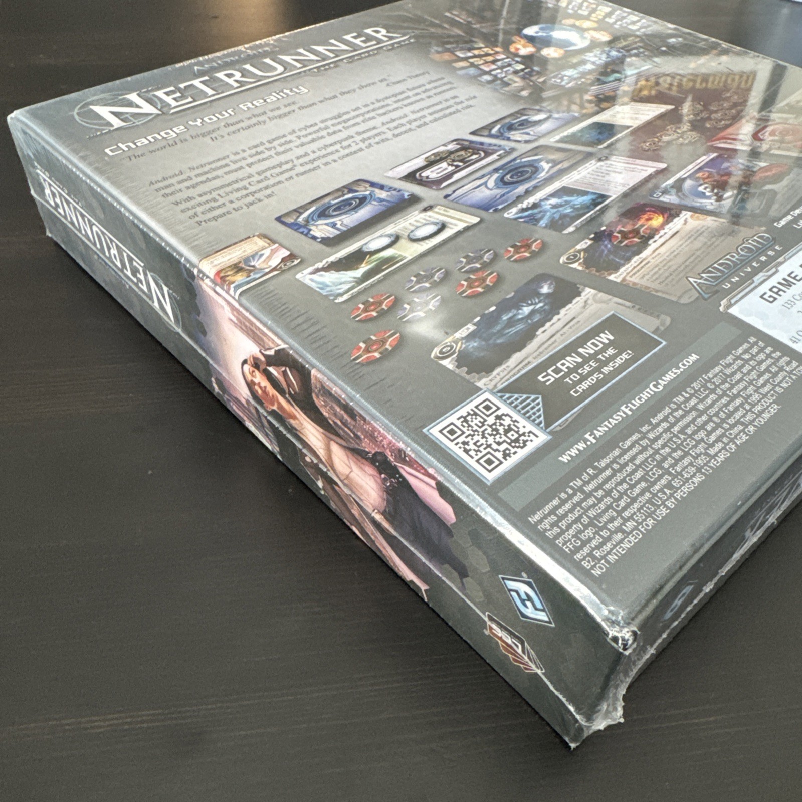 [SEALED] Android Netrunner: COMPLETE Revised edition**Fantasy Flight Games