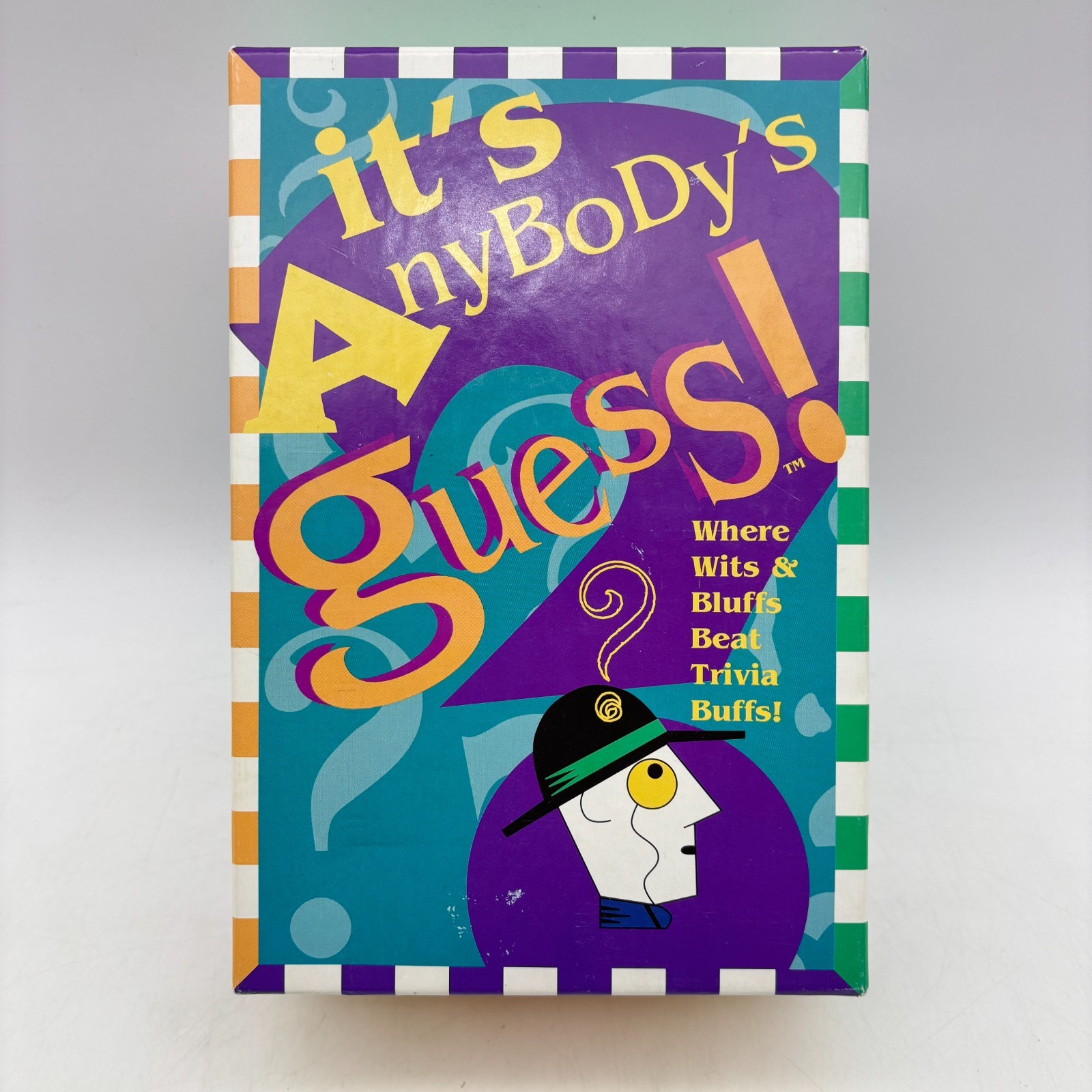 It’s Anybody’s Guess Trivia Game COMPLETE Talicor Aristoplay 1999 Guessing