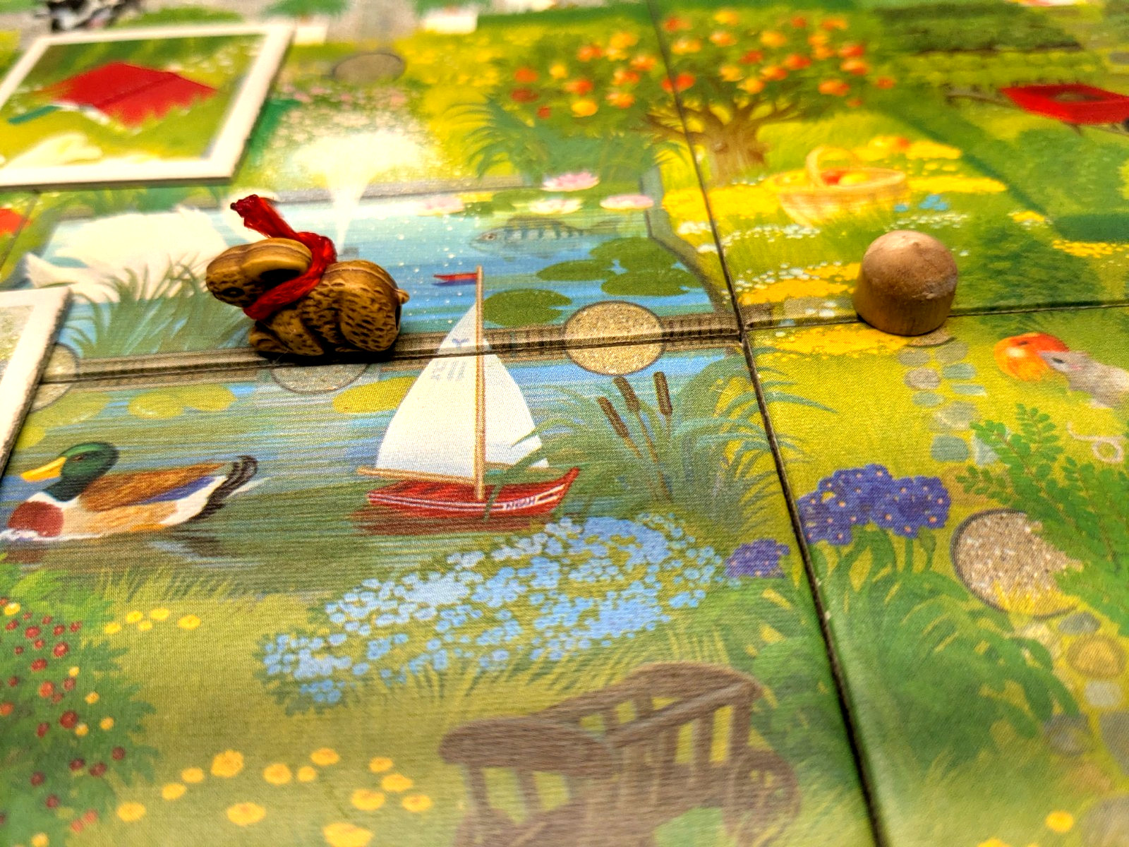 Vintage Ravensburger Mystery Garden Board Game~ 1992~ COMPLETE~ Memory Game
