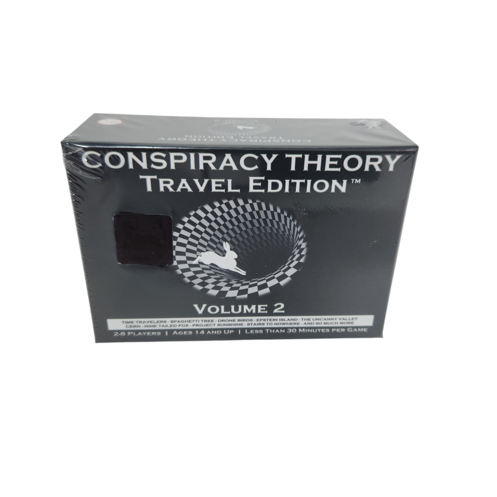 Conspiracy Theory Travel Edition Volume 2 ~ Age 14+ 2-8 Players 30 Min Per Game