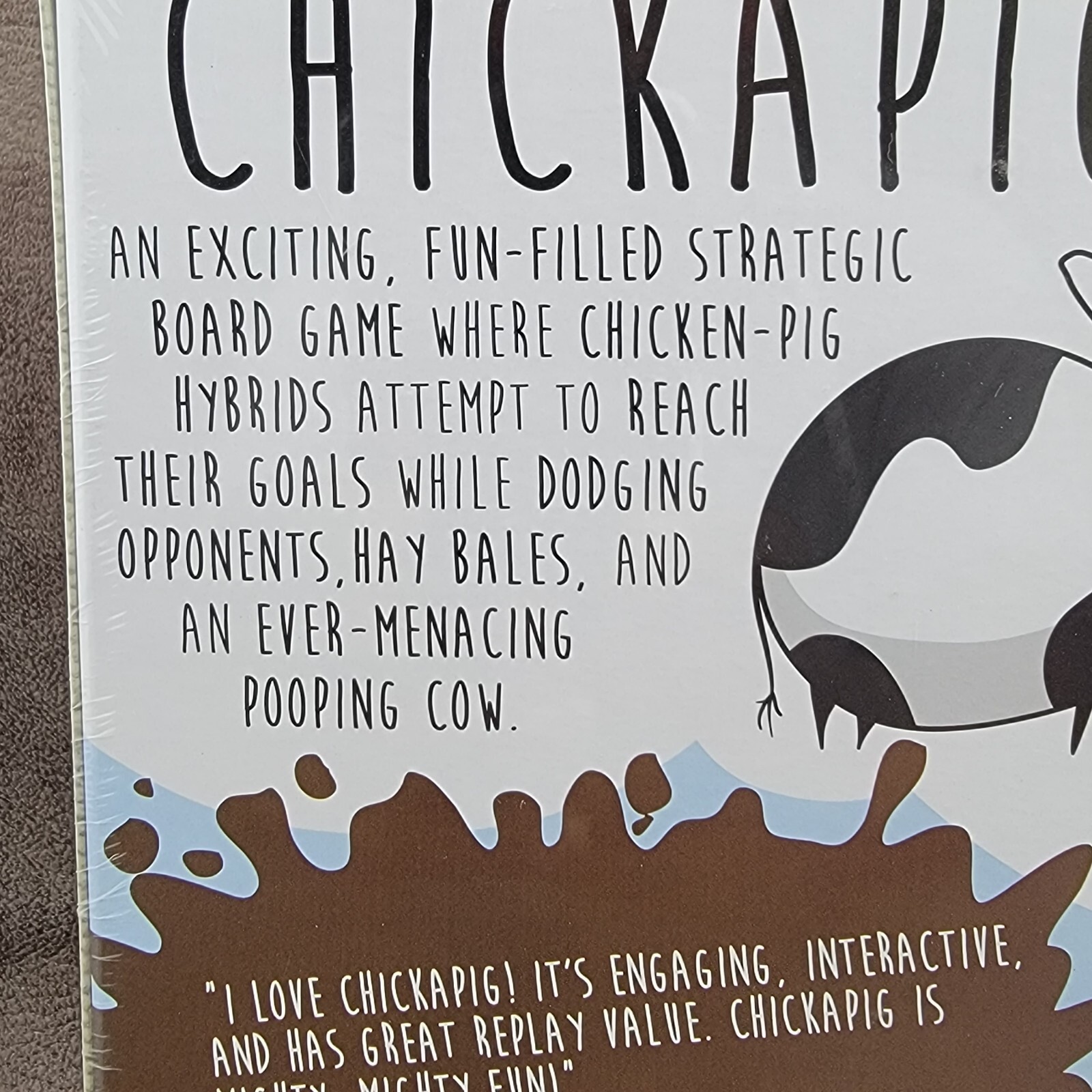 CHICKAPIG A Farm To Table Strategy Game Hybrid Animals Pooping Cow Fun Filled 8+