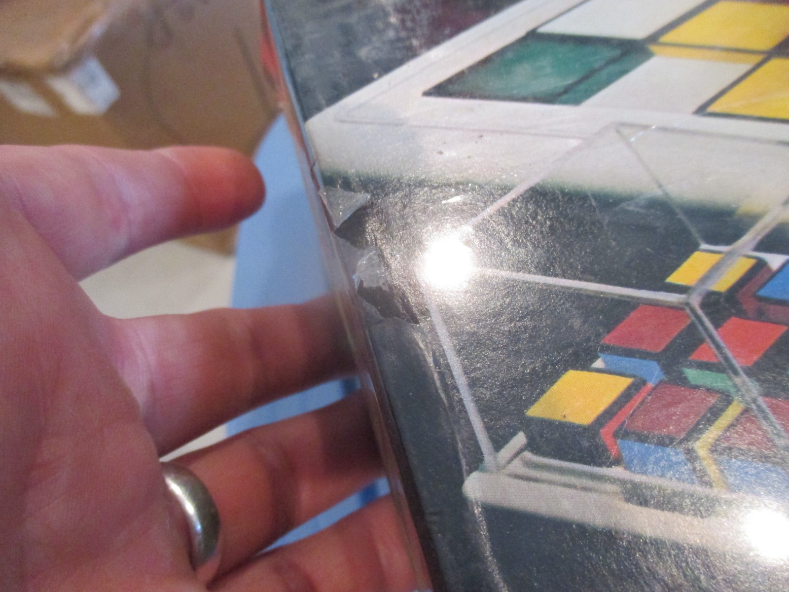 New Old Stock Vintage 1982 Ideal Rubiks Race Game Rubiks Cube Toy 2187-3