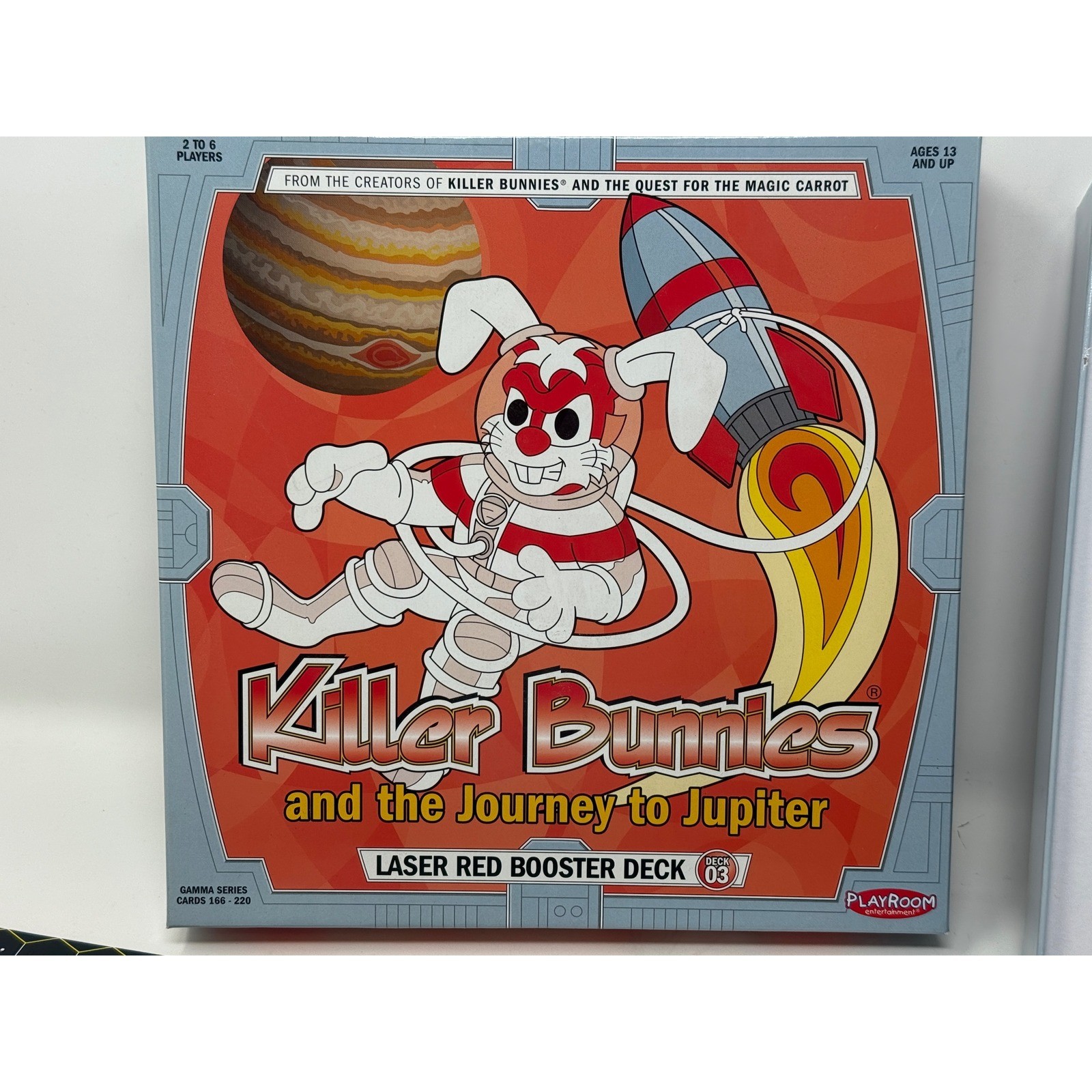 Killer Bunnies Journey to Jupiter Deep Blue Starter Solar Yellow Laser Red Decks