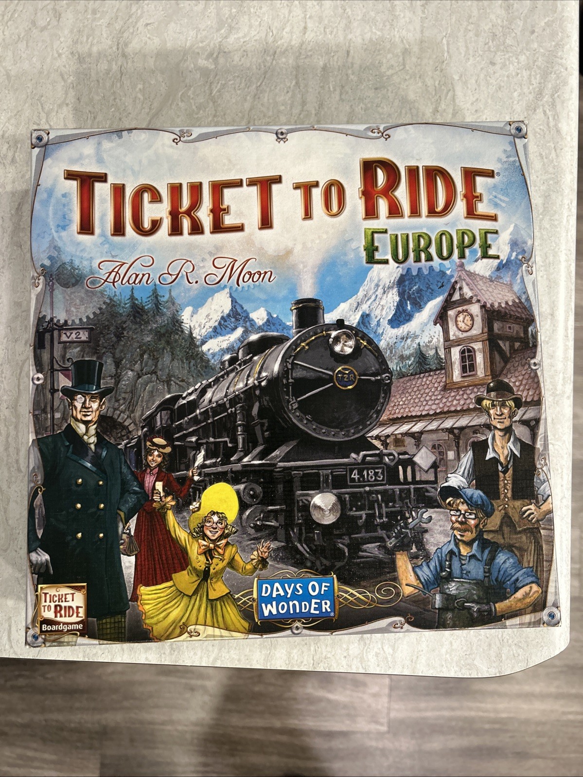 Days of Wonder Ticket to Ride Europe Board Game – Opened But Never Played