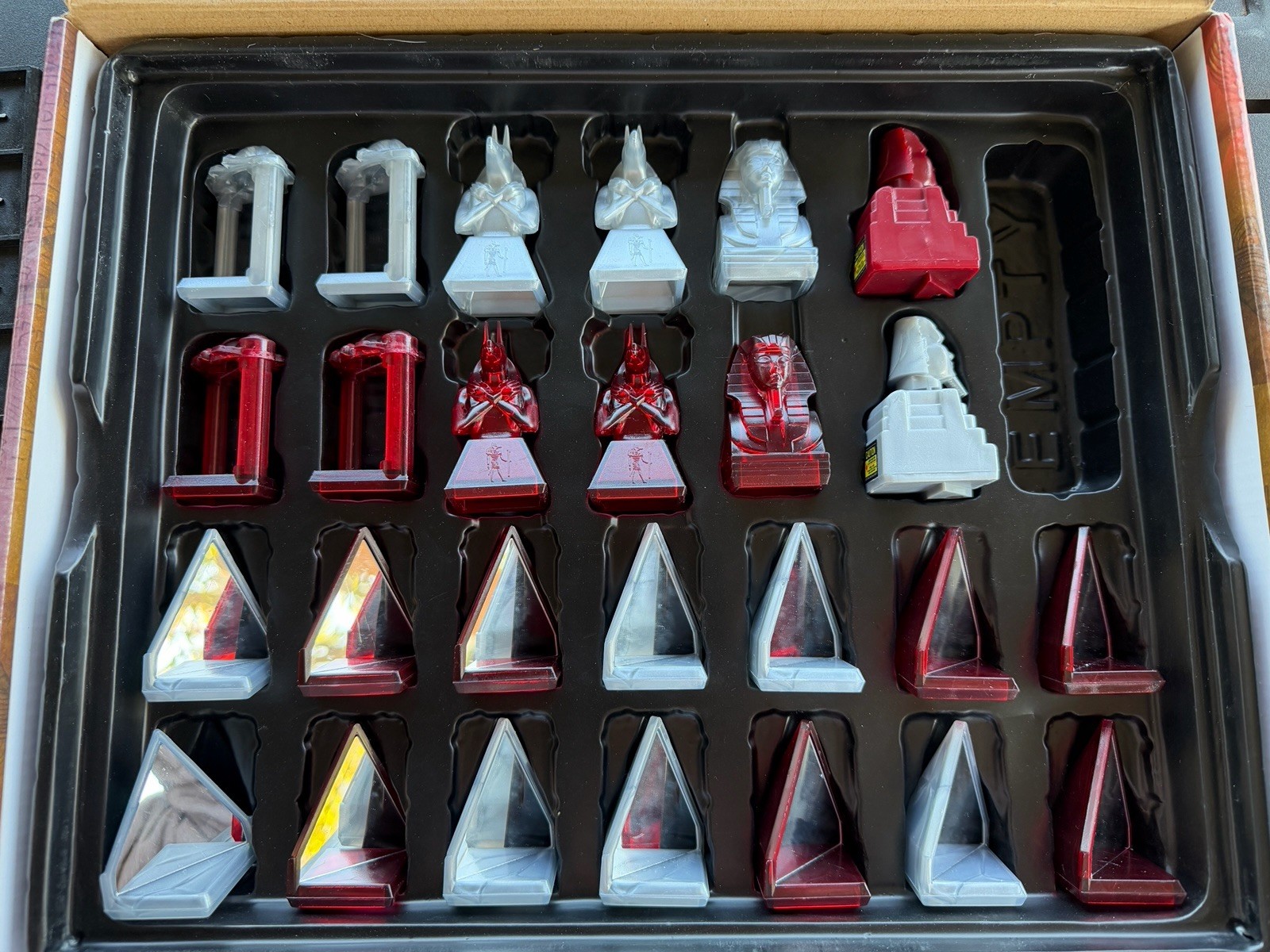 Laser Board Game Khet 2.0 Strategy Mensa Select Toy of the Year Complete READ