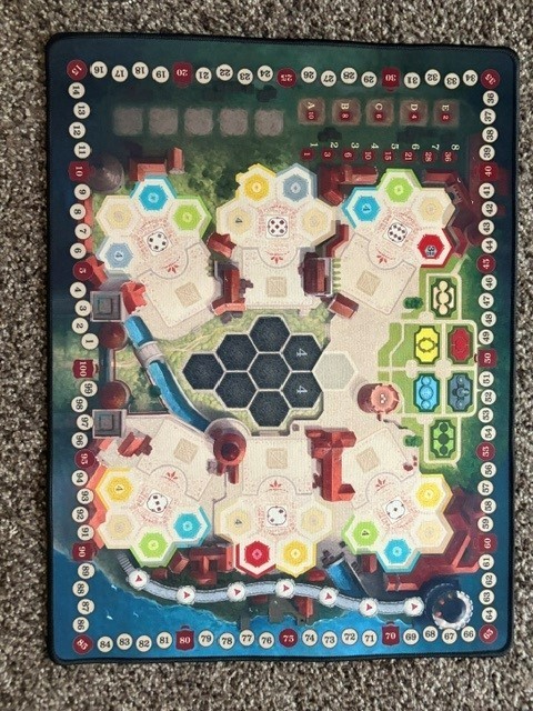 The Castles of Burgundy Special Edition + Acrylic Tokens and Hexes and Playmat