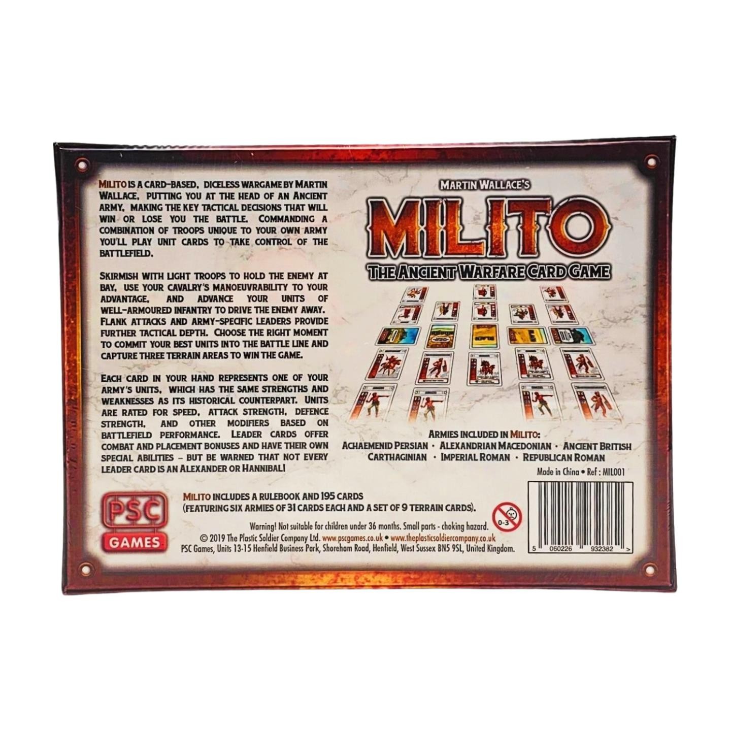 Milito KS Exclusive Bundle by PSC Games – SEALED