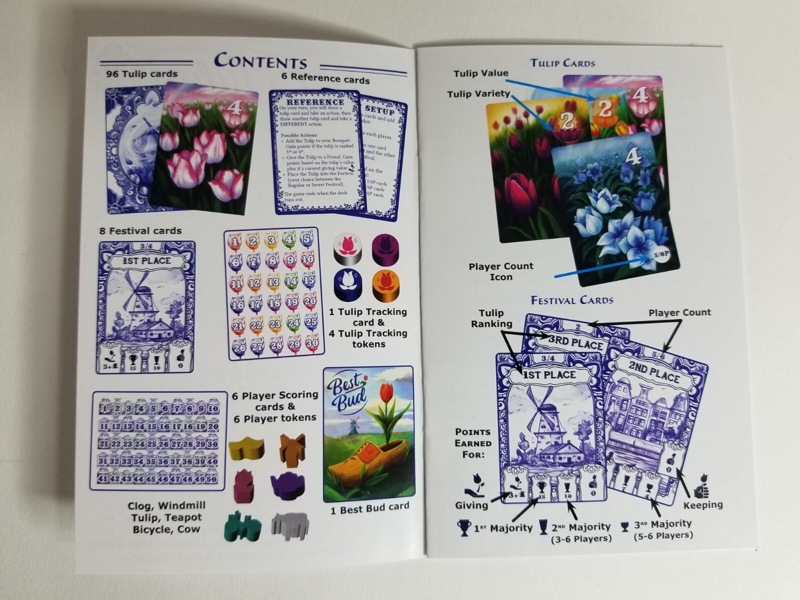 Gift of Tulips – Sara Perry Board Game Kickstarter – Weird Giraffe Games