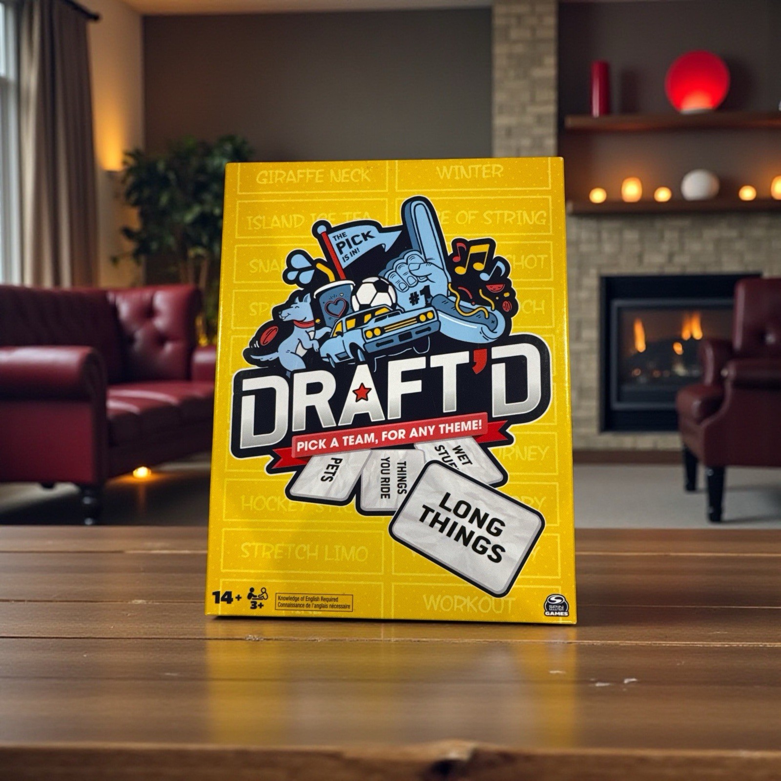 Spin Master Games, Draft’d, Competitive Drafting Party Game