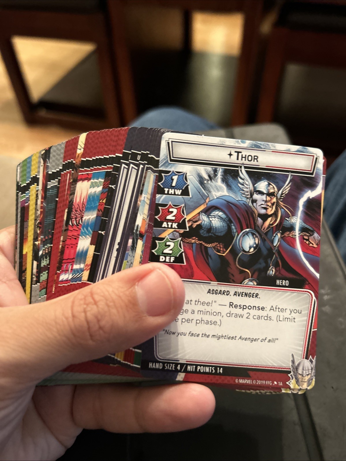 Thor Marvel Champions LCG Hero Pack Complete FFG