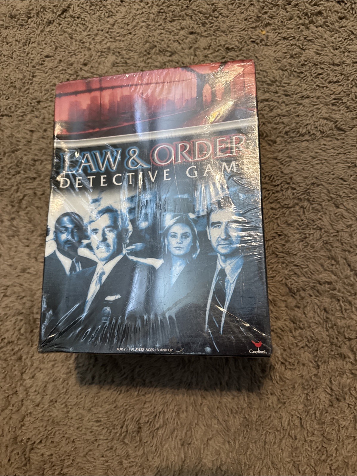 Law & Order Detective Board Game 4 Player Game New Sealed 13