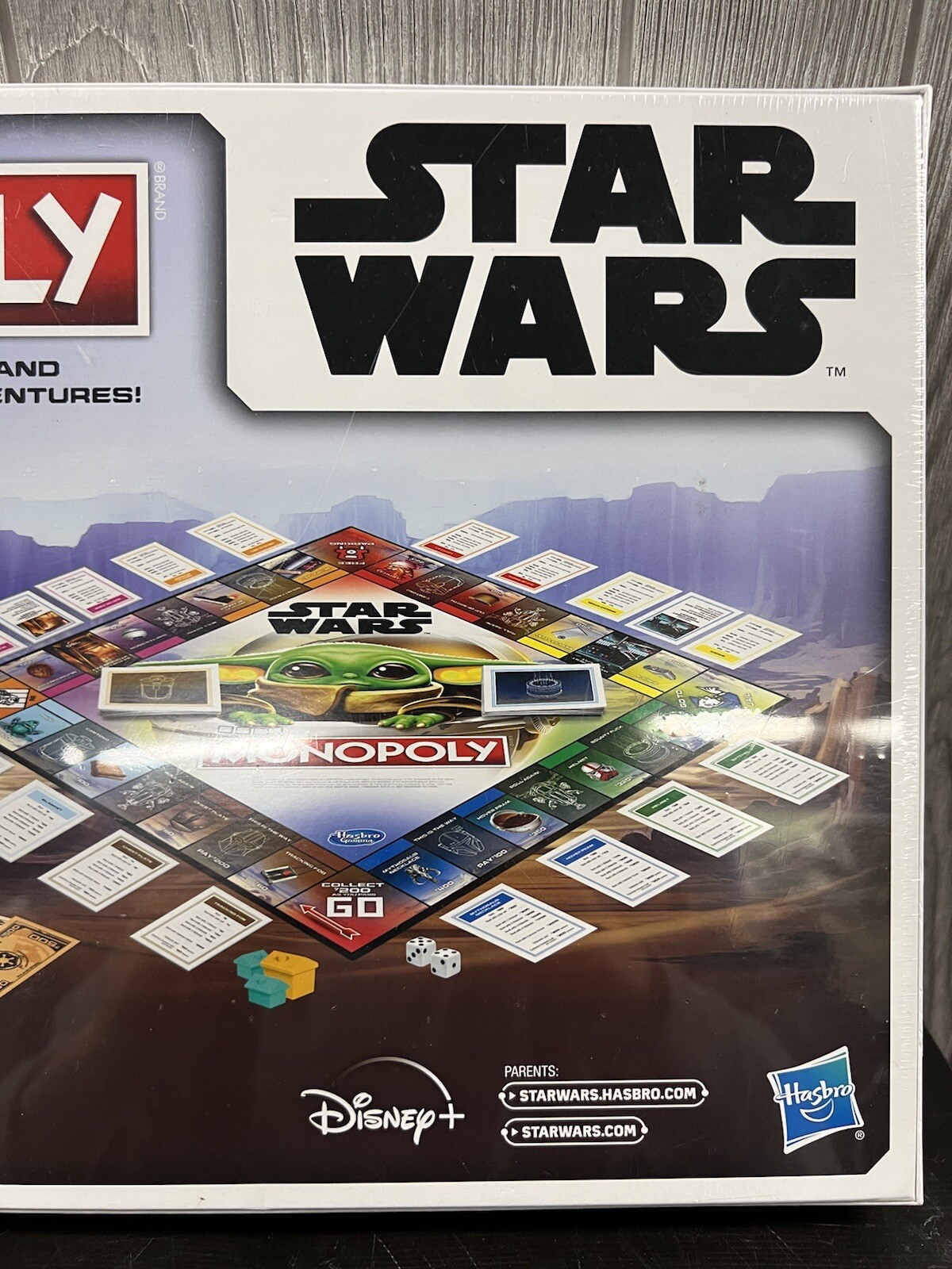 Monopoly Star Wars The Child Baby Yoda Grogu Mandalorian Edition Board Game New