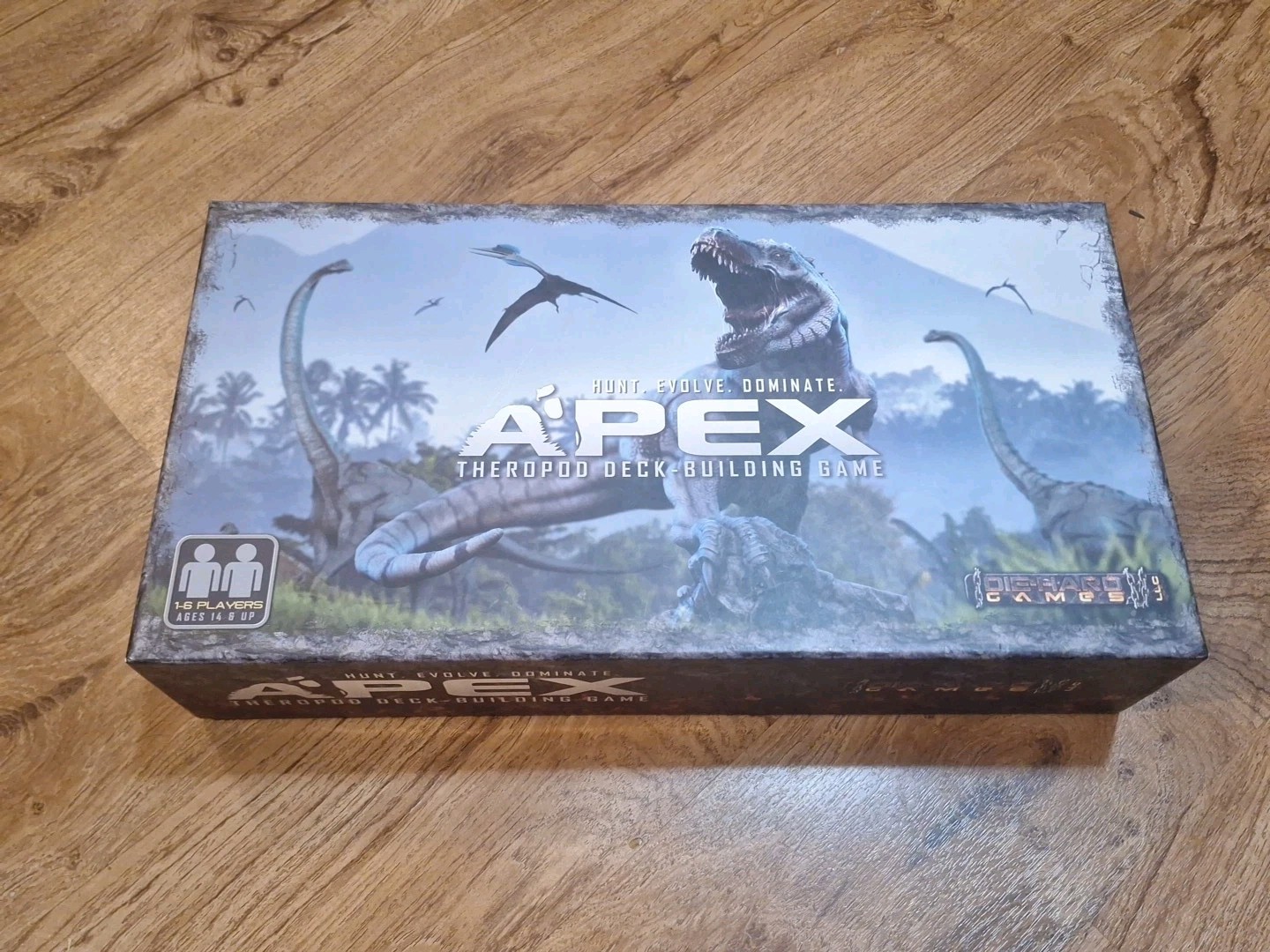 Die Hard Games Apex Theropod Deck Build Game with Expansions