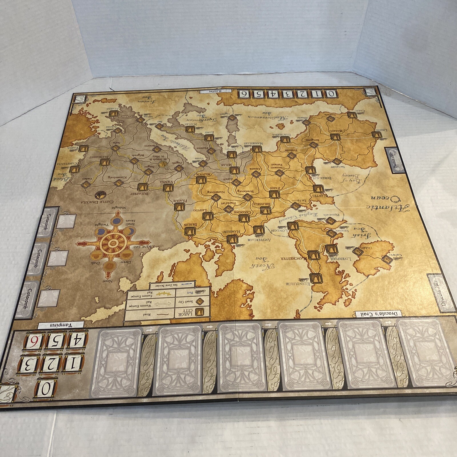 Fury of Dracula Board Game Gothic Horror 2-5 Players Fantasy Flight