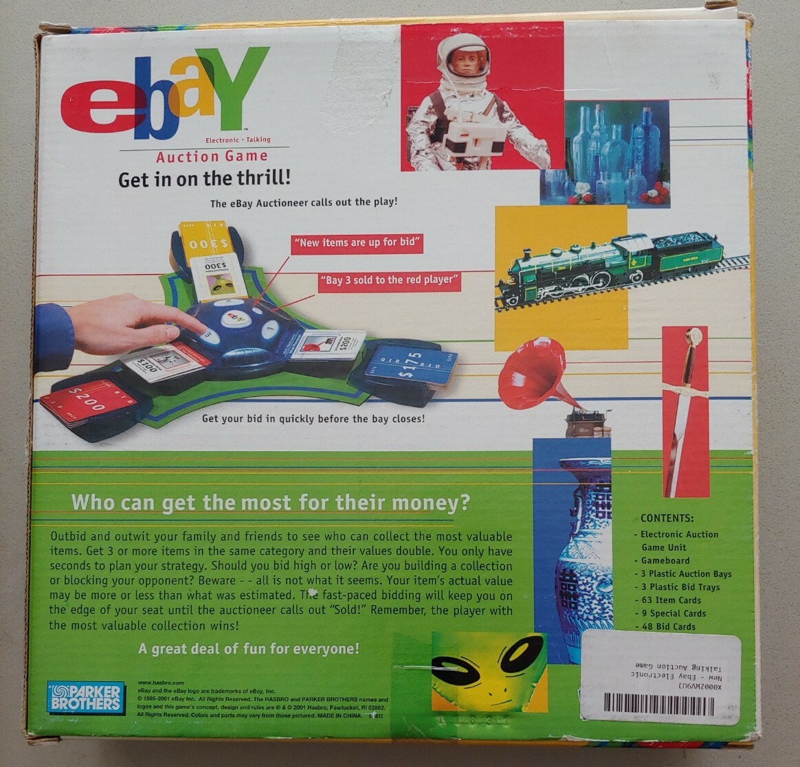 Ebay Electronic Talking Auction Game – Hasbro 2001