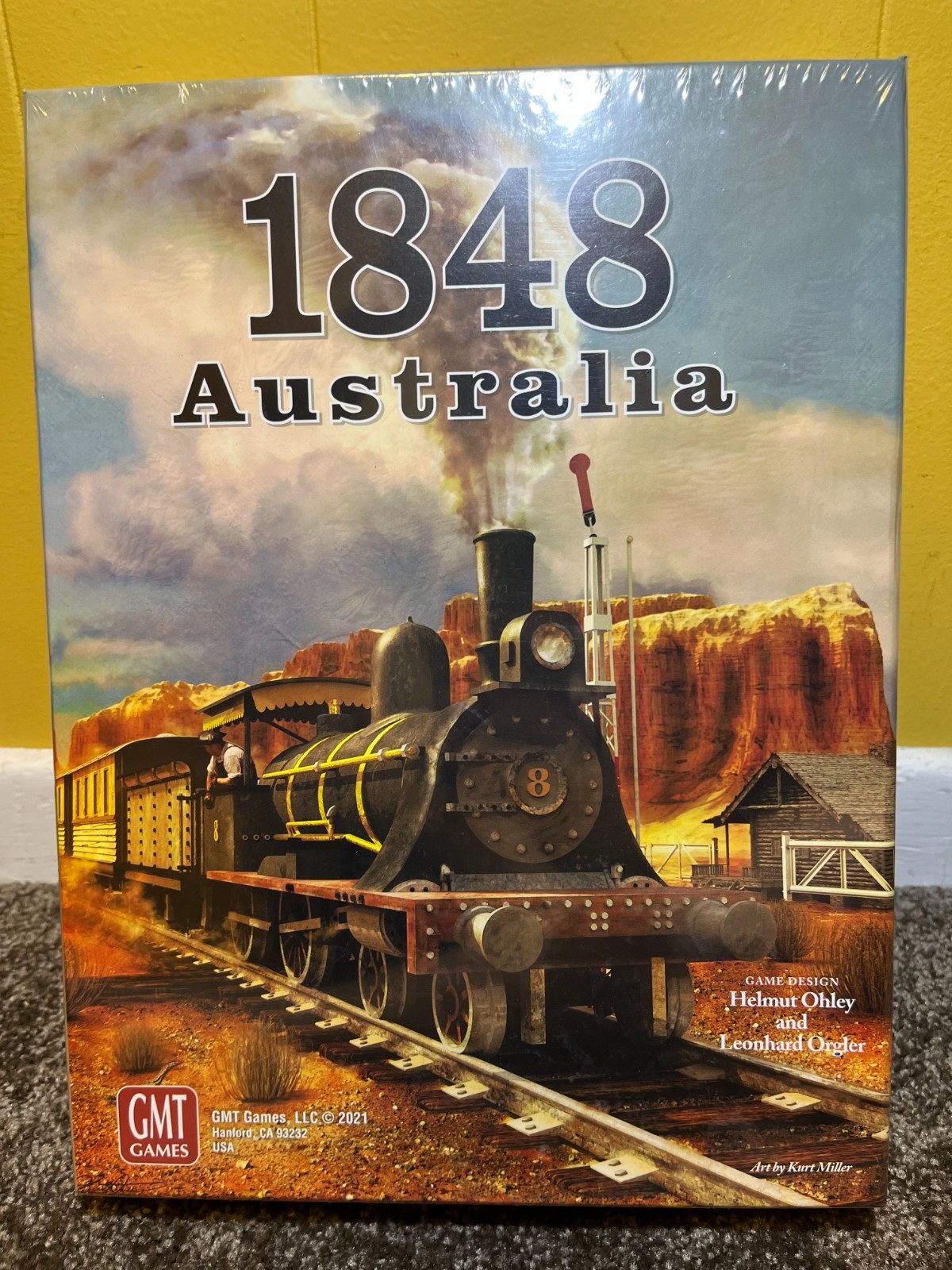 1848: Australia GMT Board Game An 18XX Game NIS