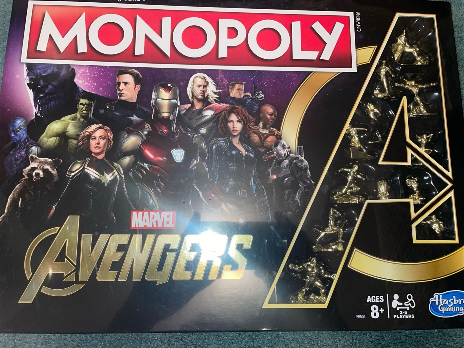 Hasbro Marvel Avengers Edition Monopoly Complete SEALED In Box NEW